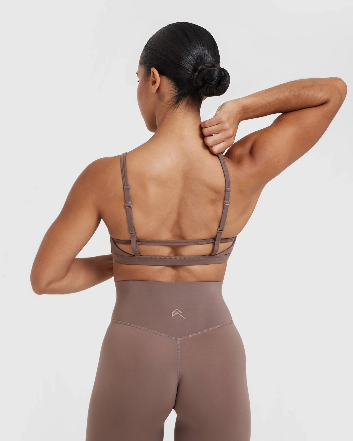 Timeless Strappy Bralette | Cool Brown - Image 2
