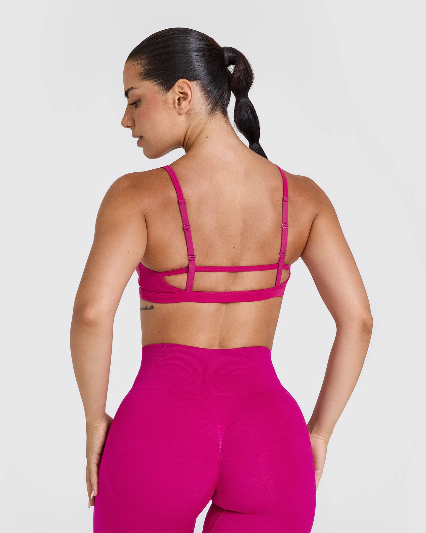 Timeless Strappy Bralette | Fuchsia - Image 2