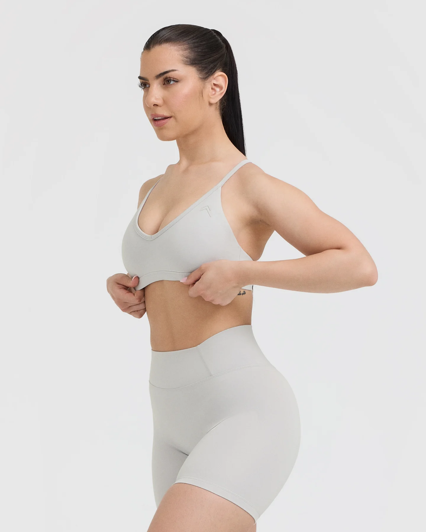 Timeless Strappy Bralette | Light Grey - Image 3