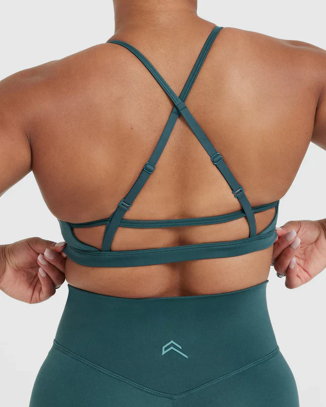 Timeless Strappy Bralette | Marine Teal - Image 5