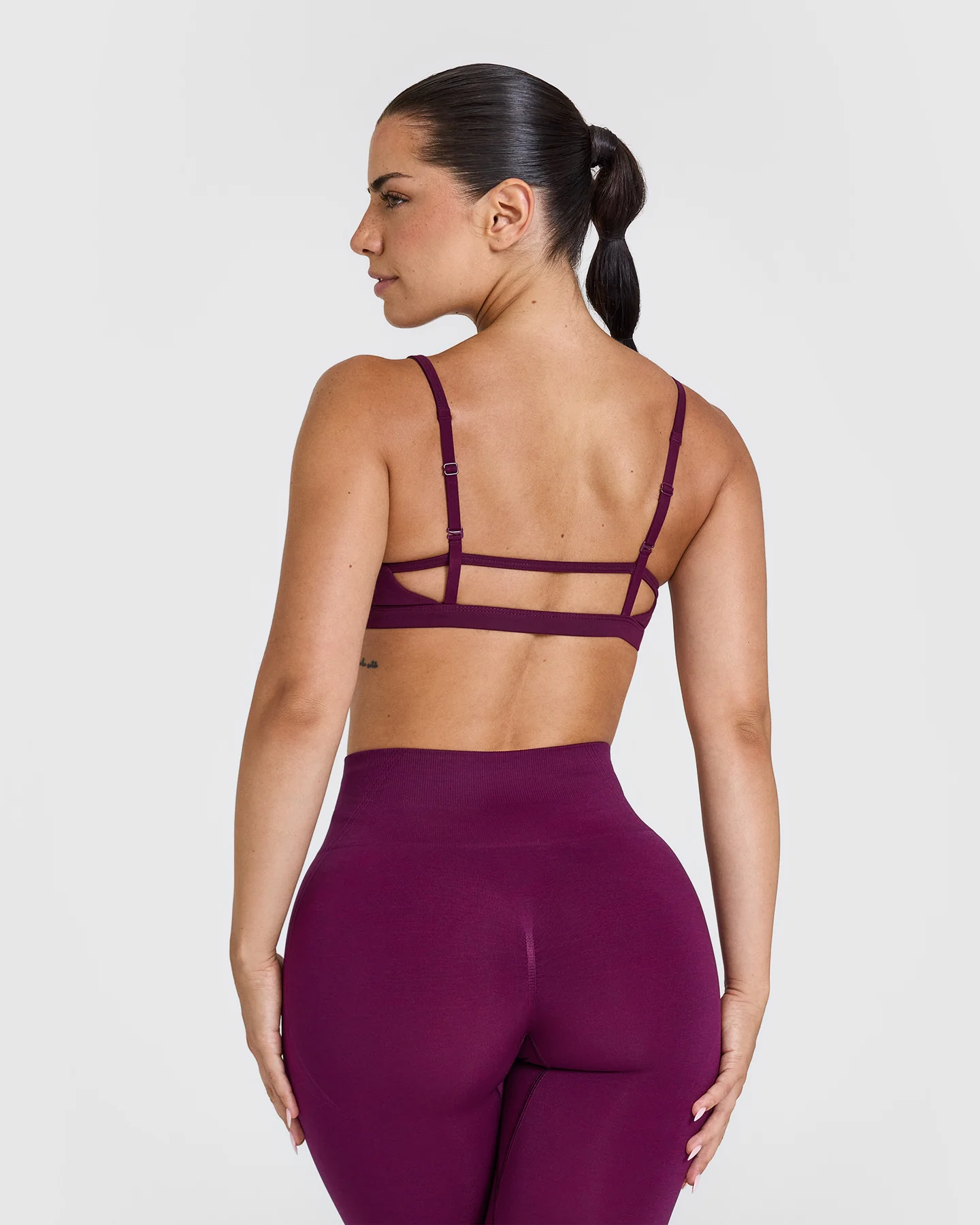 Timeless Strappy Bralette | Ripe Fig - Image 2