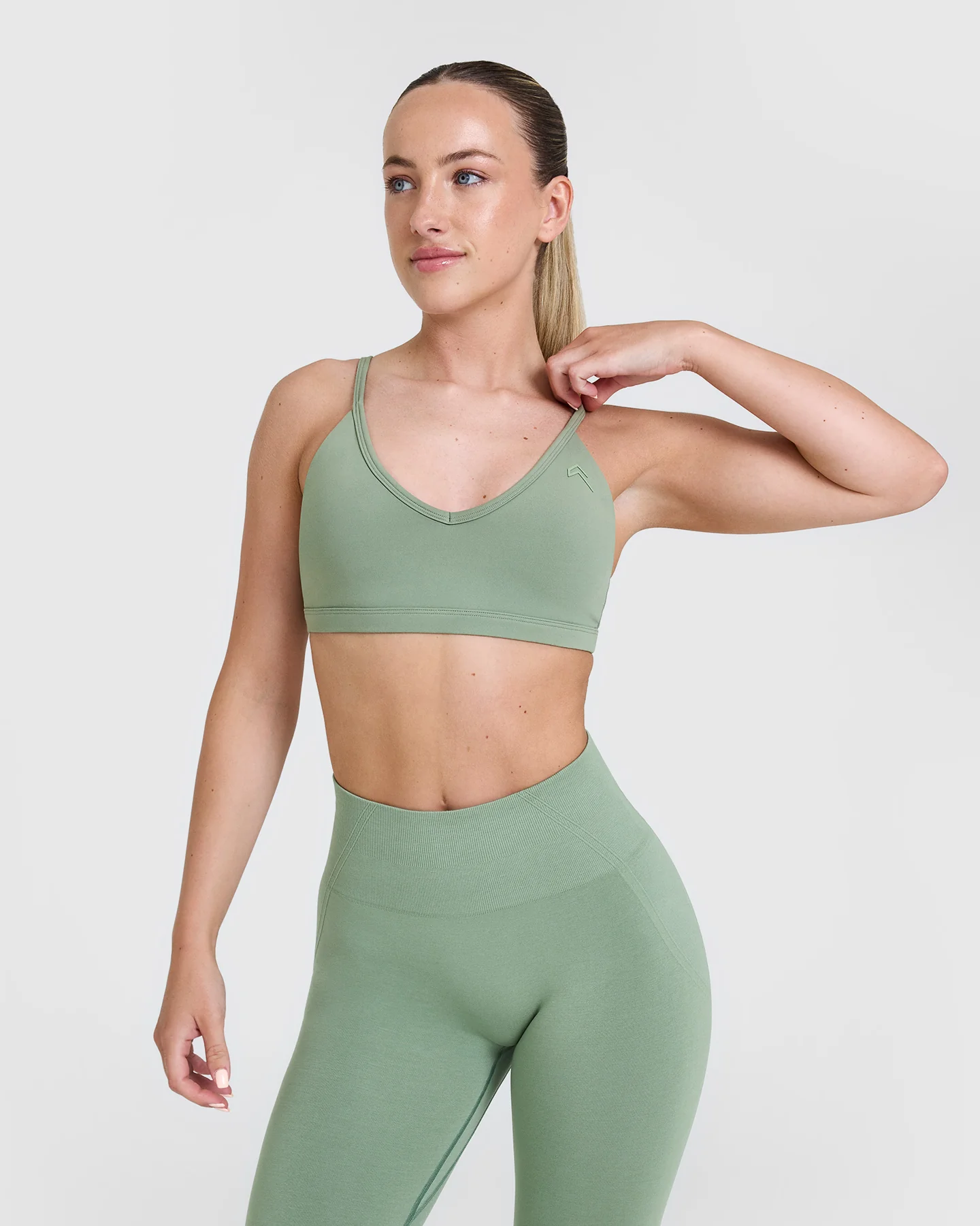 Timeless Strappy Bralette | Sage