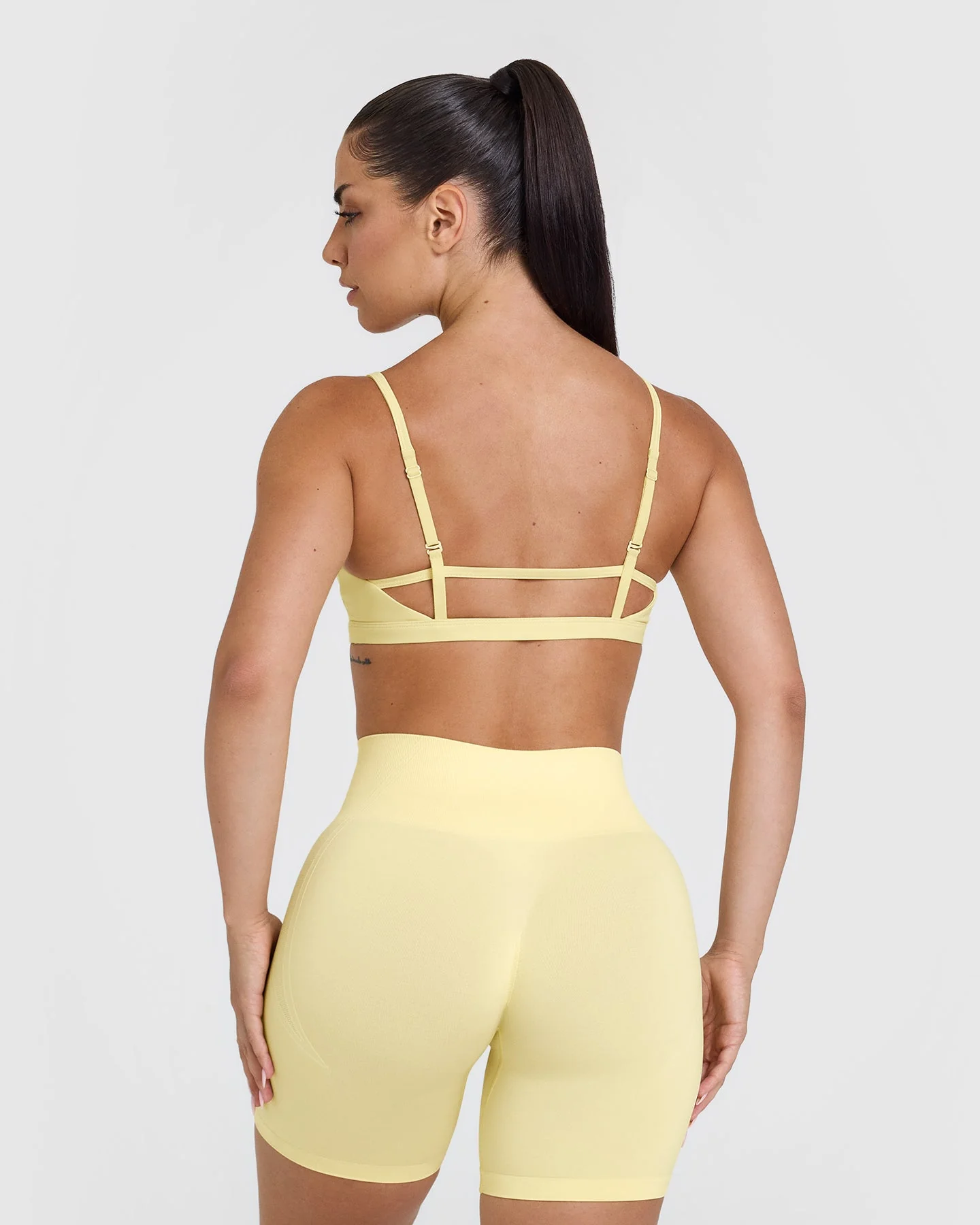 Timeless Strappy Bralette | Sherbert Yellow - Image 2