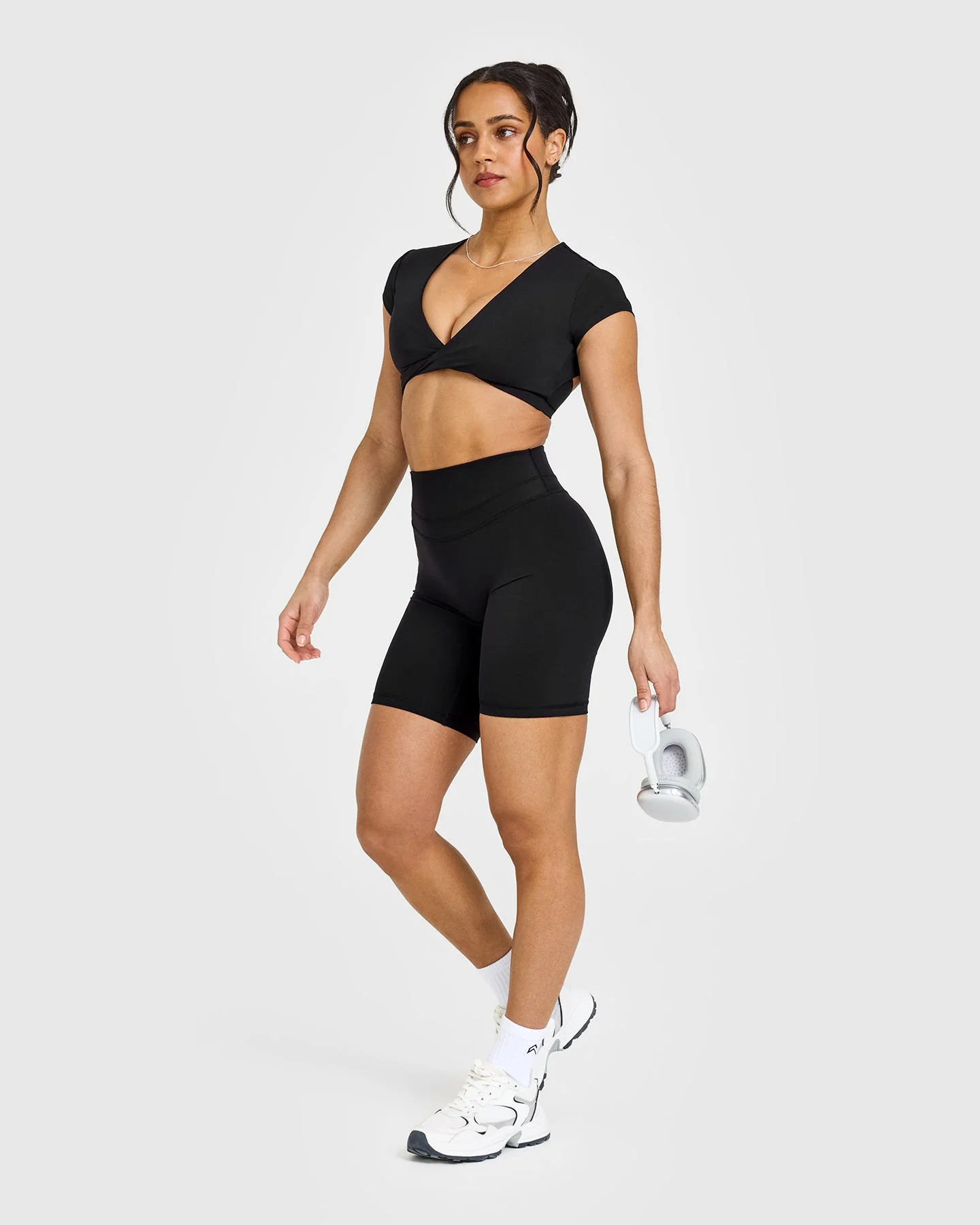 UnifiedMove™ Cycling Shorts 8" | Black - Image 3
