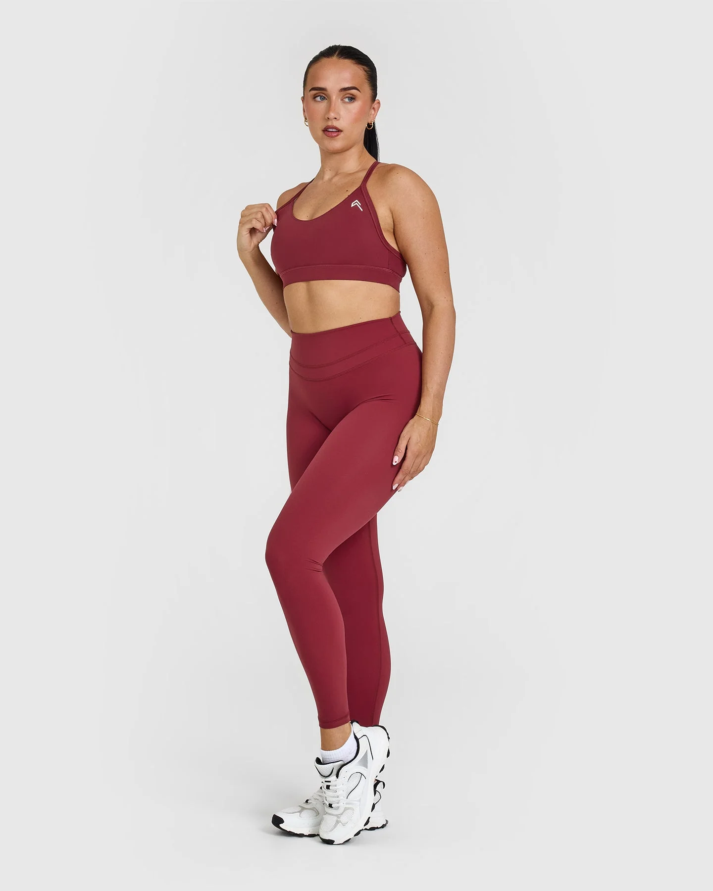 UnifiedMove™ High Waisted Leggings | Burnt Cherry - Image 3
