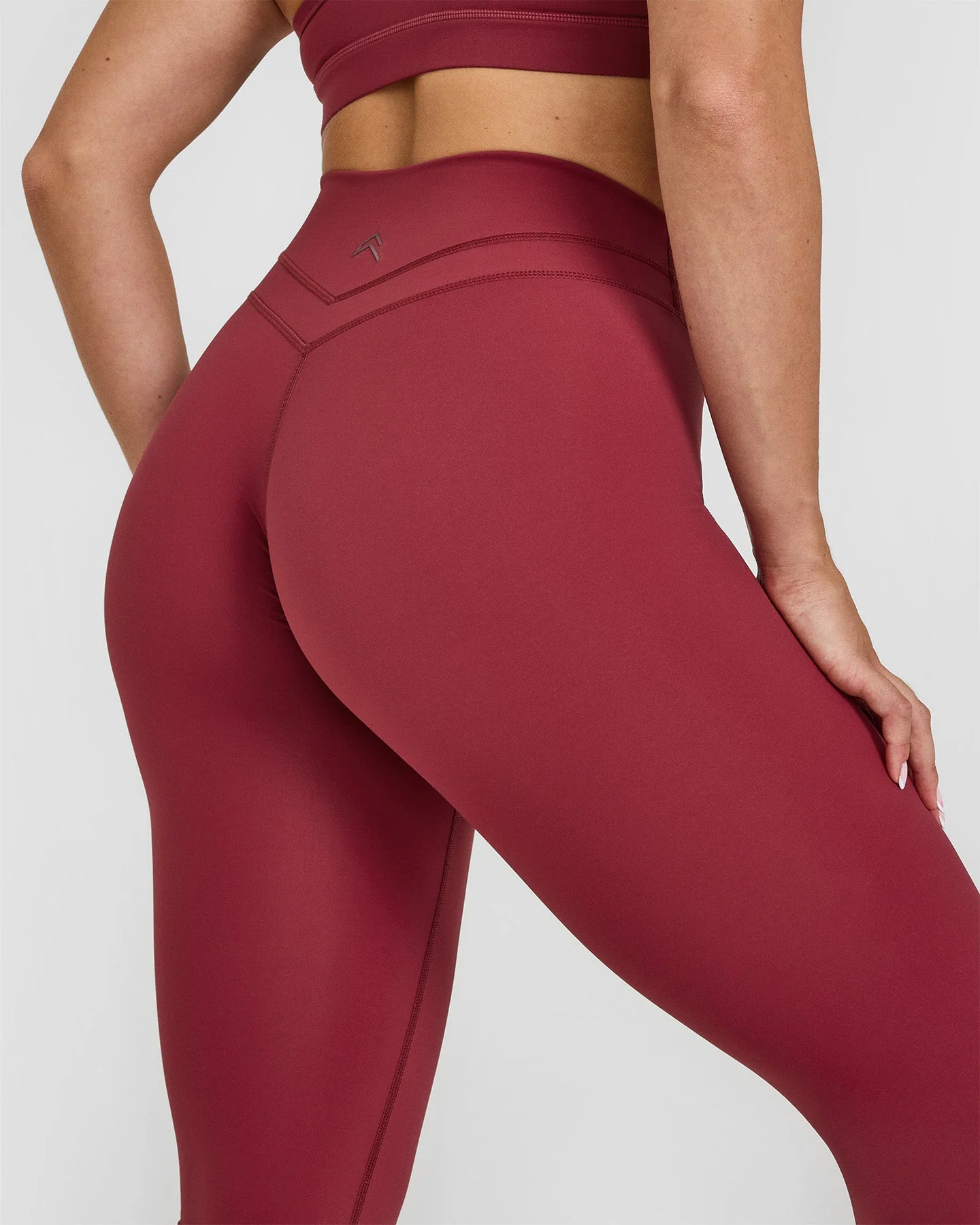 UnifiedMove™ High Waisted Leggings | Burnt Cherry - Image 5