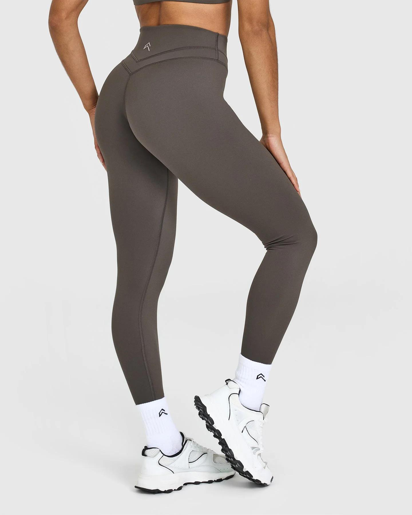 UnifiedMove™ High Waisted Leggings | Deep Taupe - Image 2