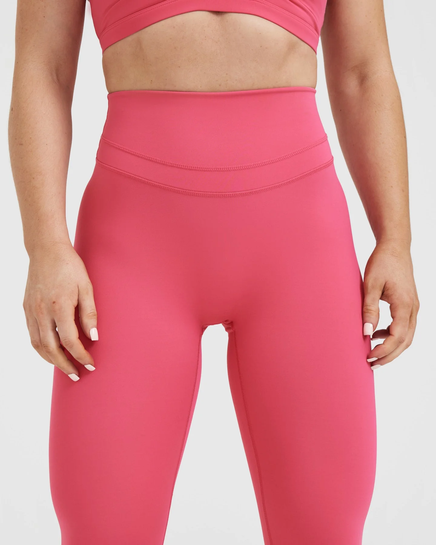 UnifiedMove™ High Waisted Leggings | Velvet Pink - Image 4