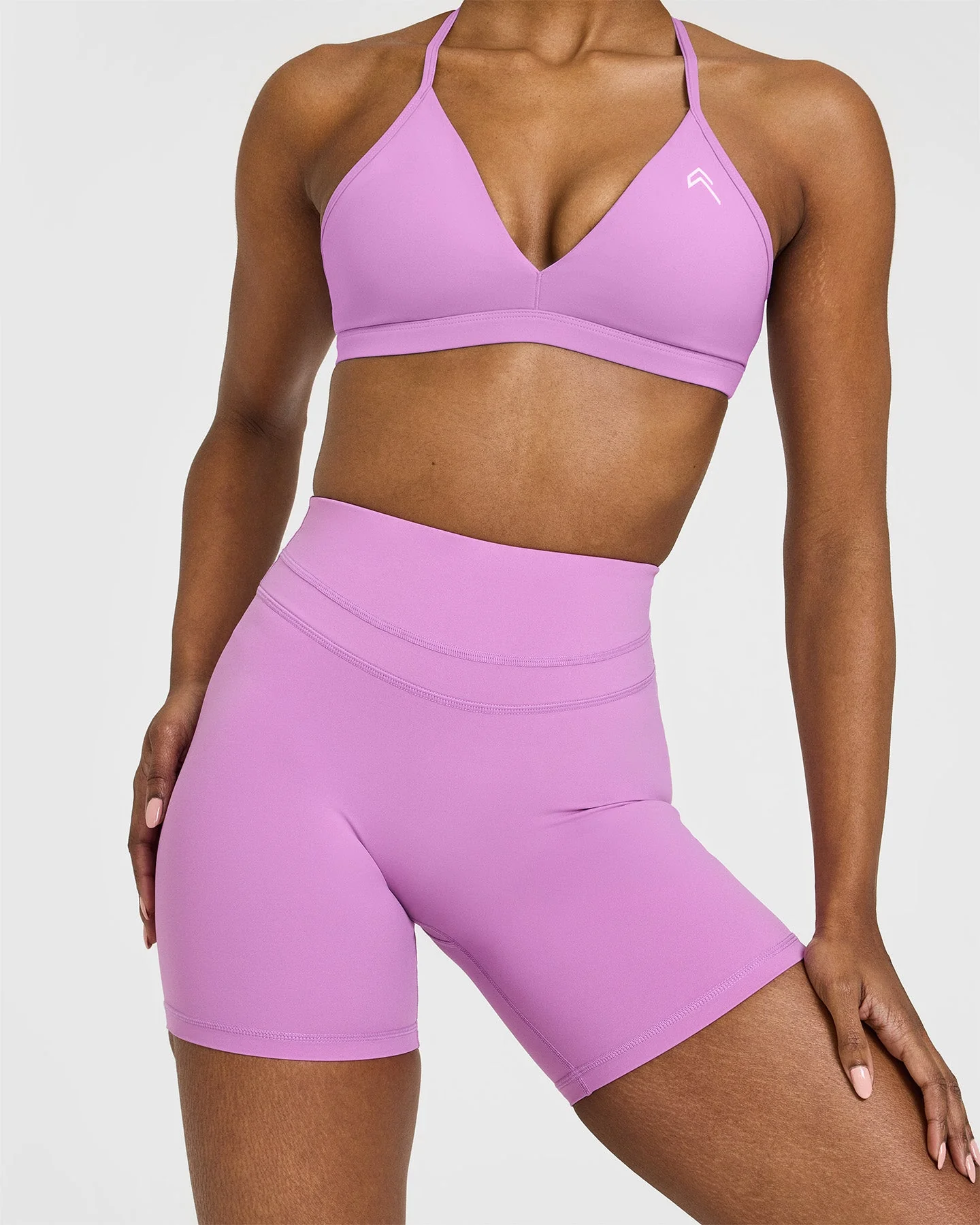 UnifiedMove™ High Waisted Shorts 6" | Orchid Purple - Image 4