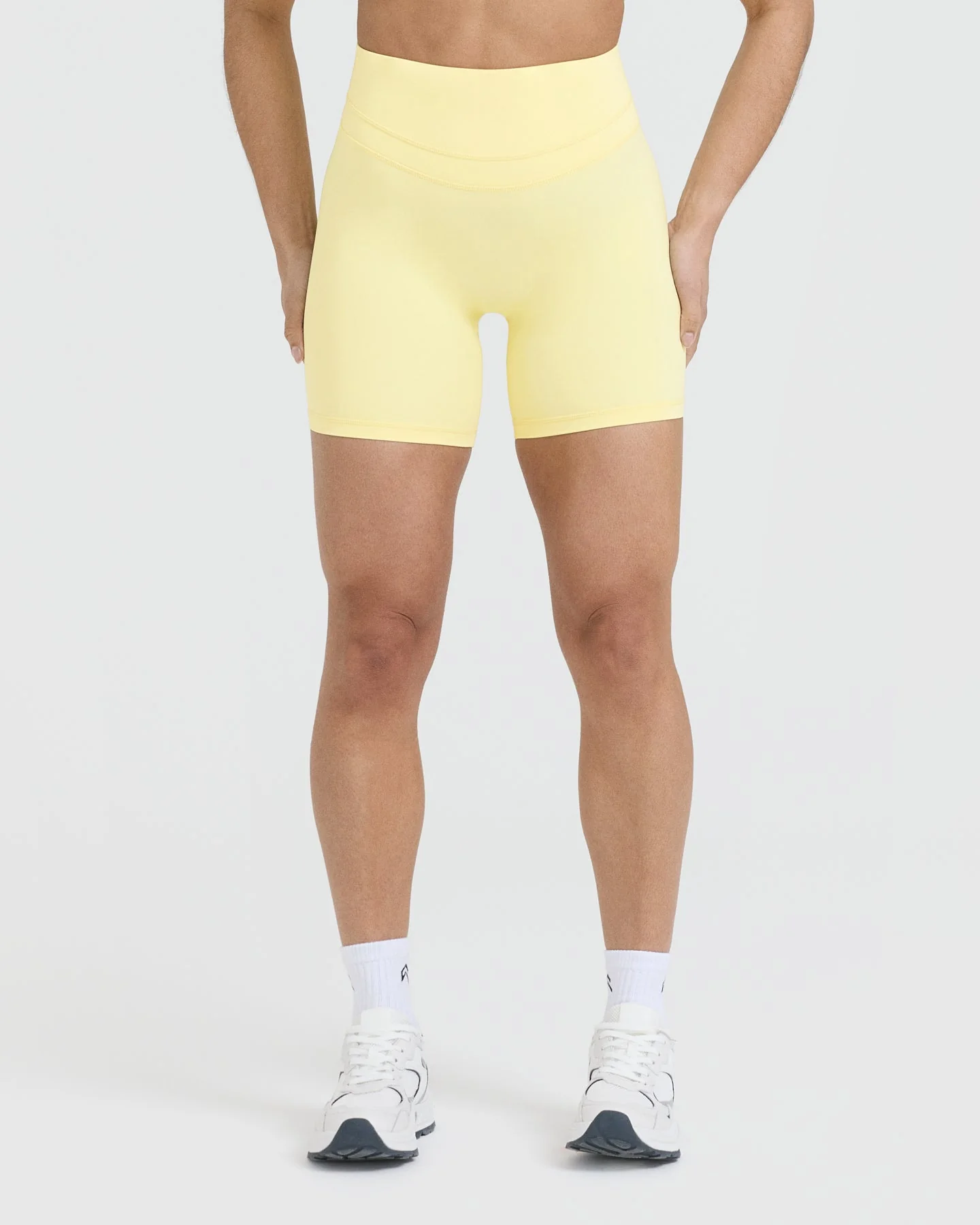 UnifiedMove™ High Waisted Shorts 6" | Sherbert Yellow