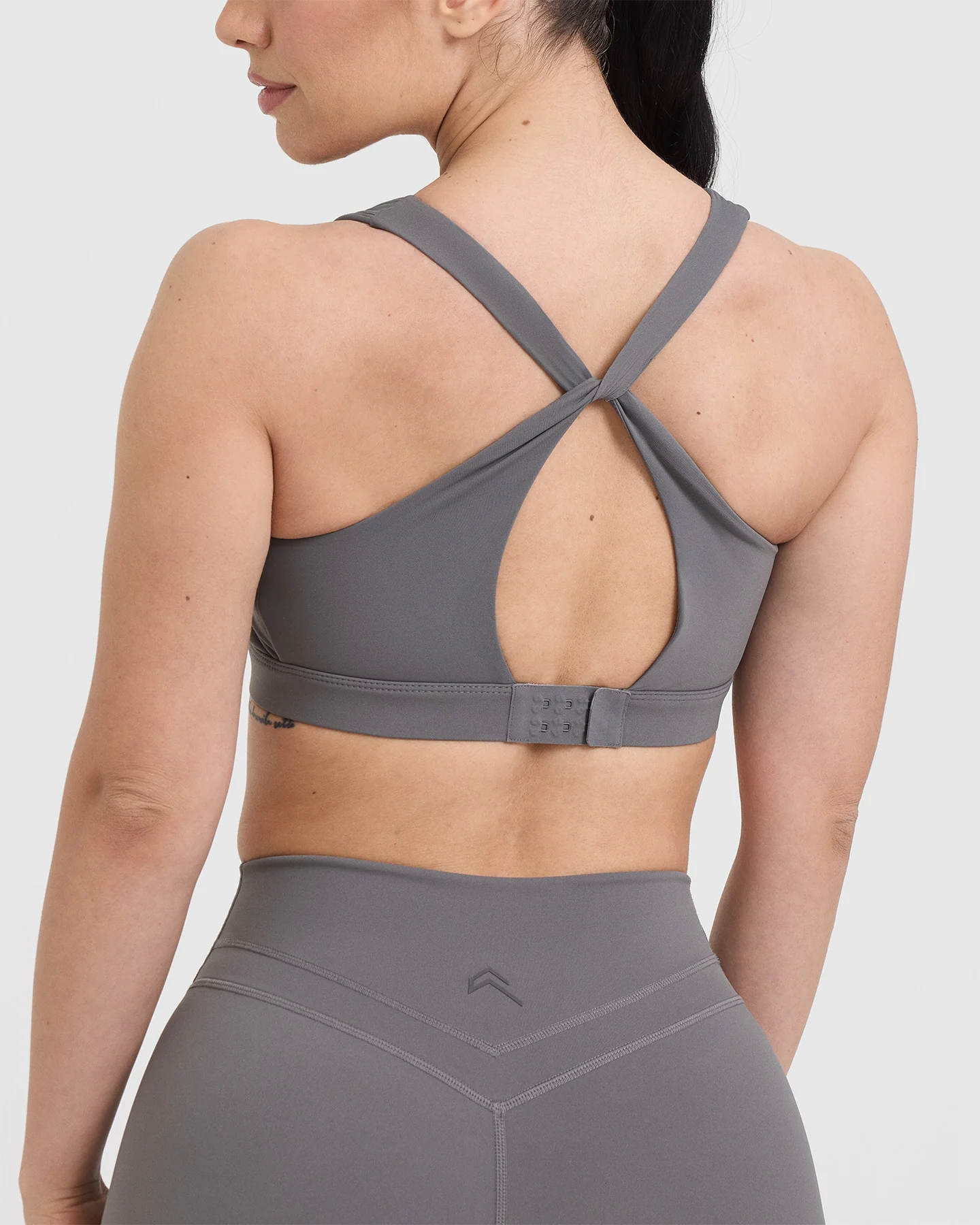 UnifiedMove™ Layered Sports Bra | Ash Grey - Image 5