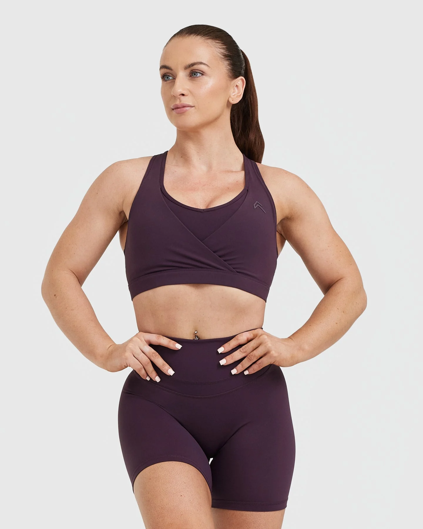 UnifiedMove™ Layered Sports Bra | Blackberry Purple