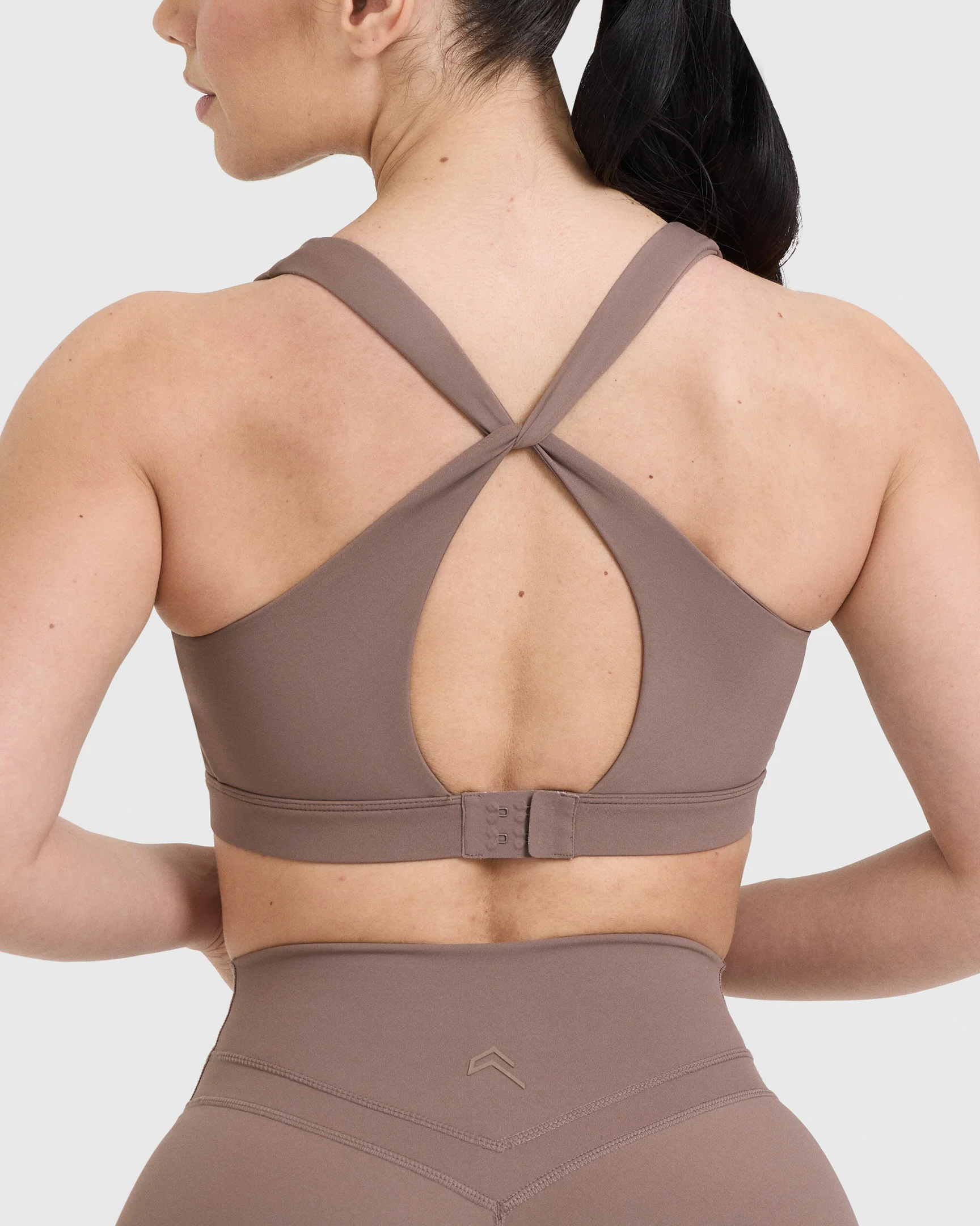 UnifiedMove™ Layered Sports Bra | Cool Brown - Image 5