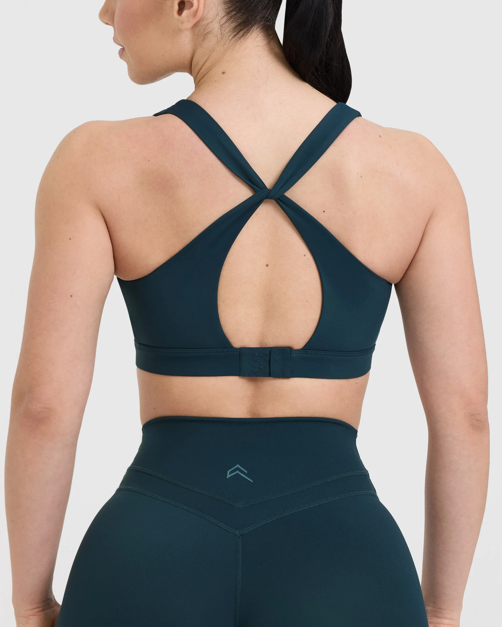 UnifiedMove™ Layered Sports Bra | Oil Blue - Image 5
