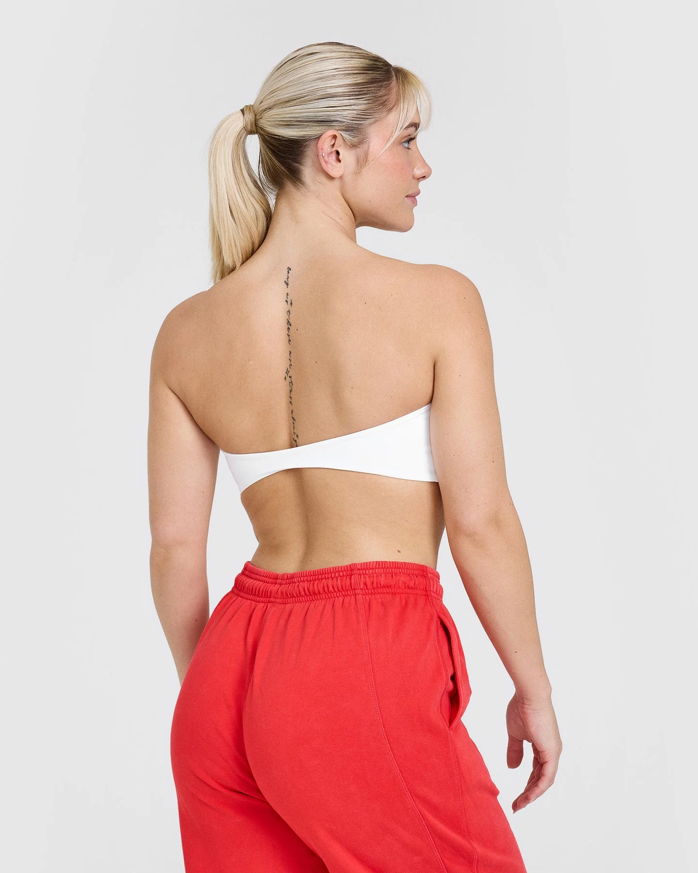 UnifiedMove™ Micro Bandeau Bralette | White - Image 2
