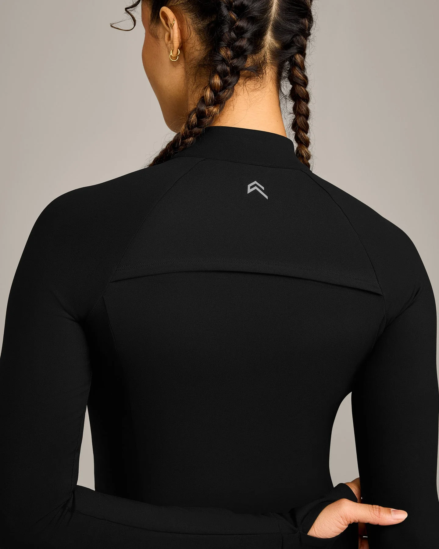 UnifiedMove™ Pocket Jacket with Reflective Logo | Black - Image 4