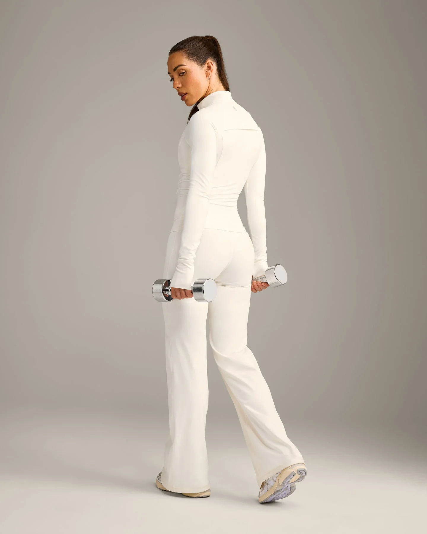 UnifiedMove™ Pocket Jacket with Reflective Logo | Marshmallow White - Image 3
