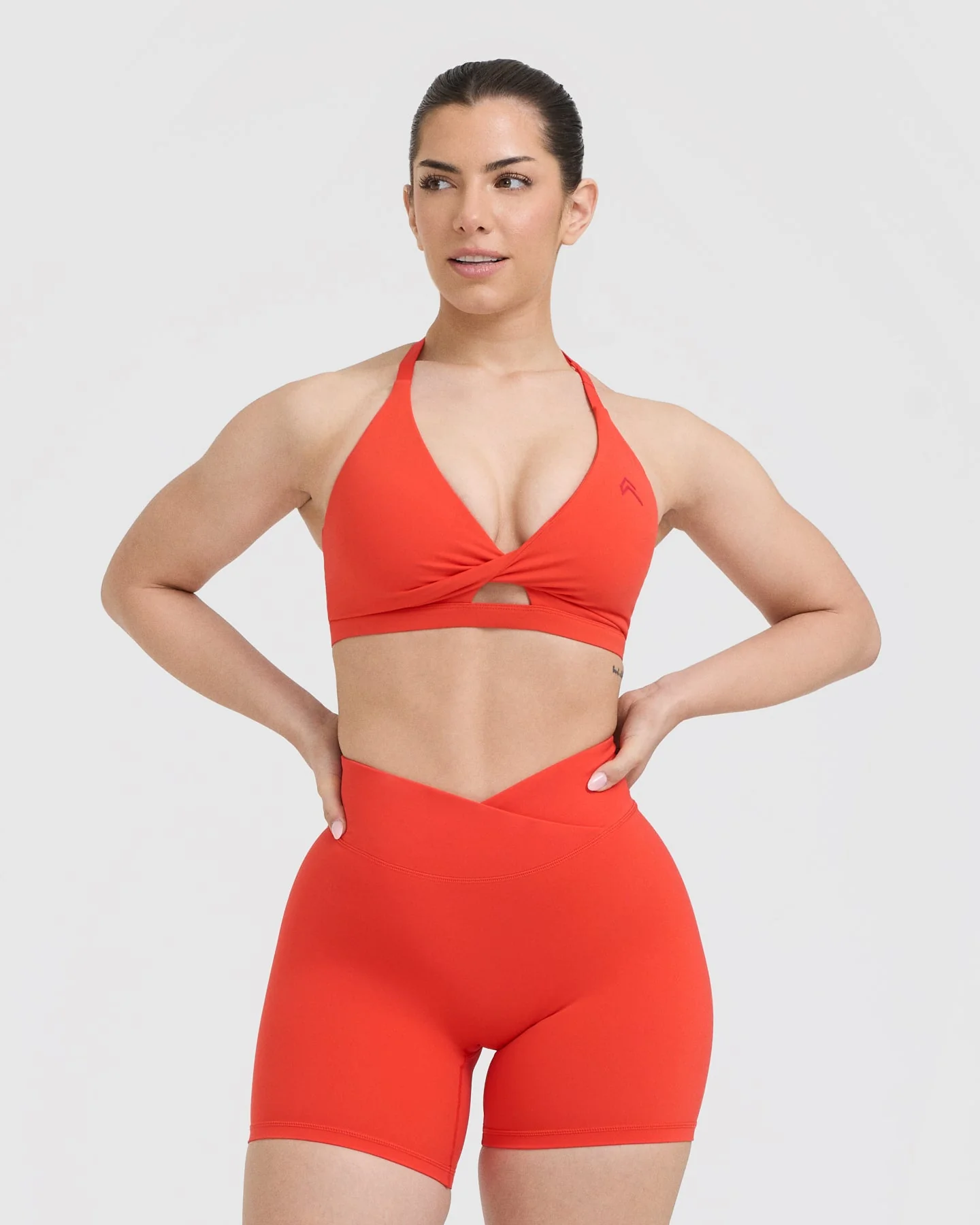 UnifiedMove™ Twist Sports Bra | Charged Orange