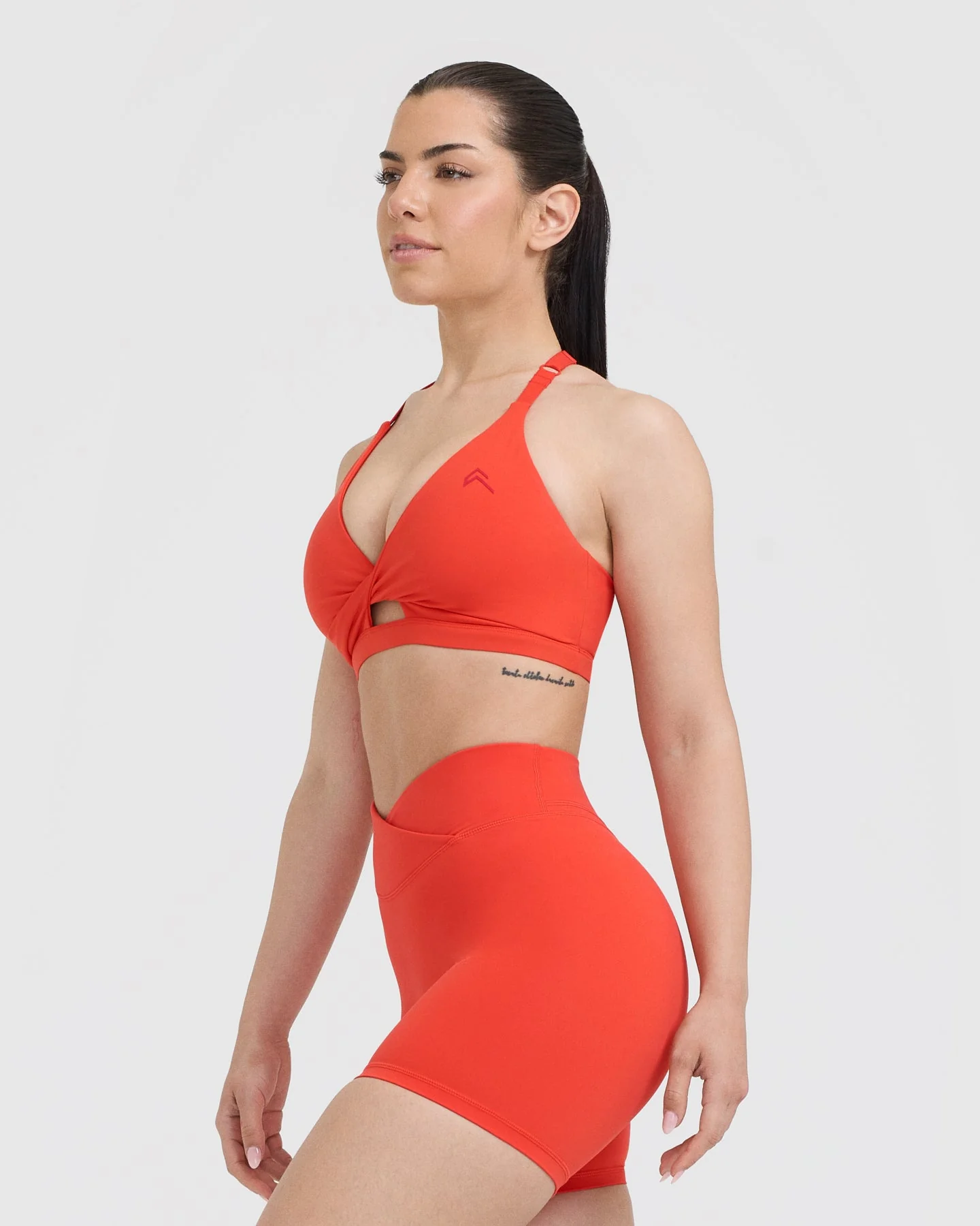 UnifiedMove™ Twist Sports Bra | Charged Orange - Image 3