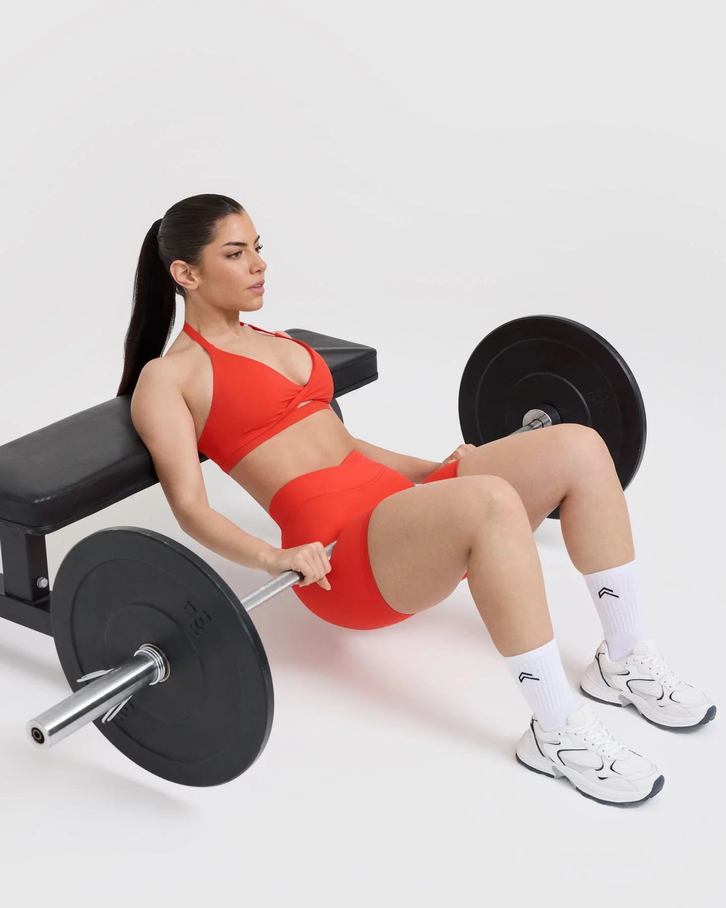 UnifiedMove™ Twist Sports Bra | Charged Orange - Image 6