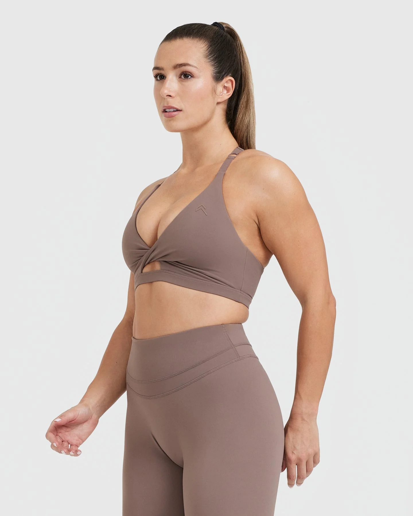 UnifiedMove™ Twist Sports Bra | Cool Brown - Image 3