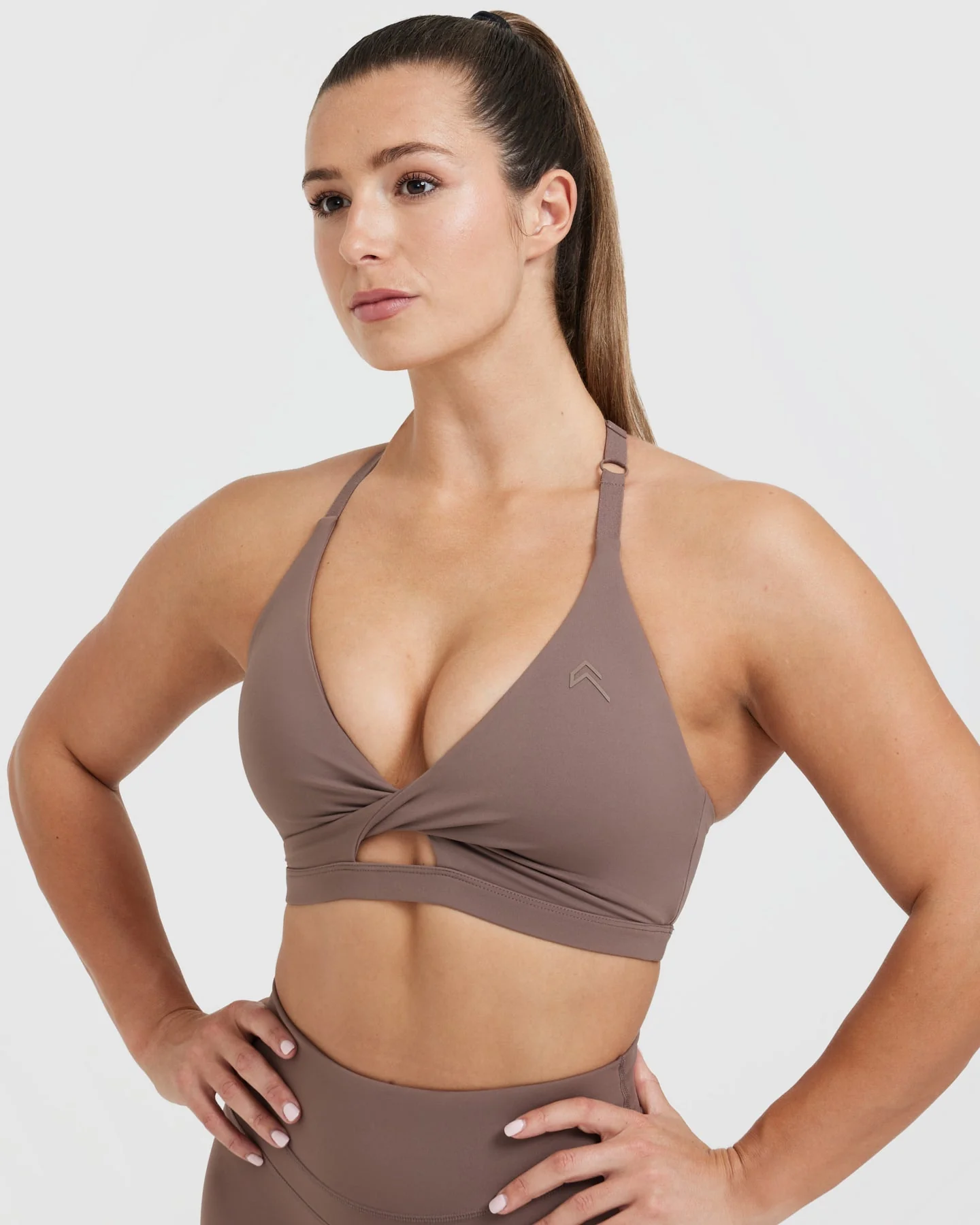 UnifiedMove™ Twist Sports Bra | Cool Brown - Image 4