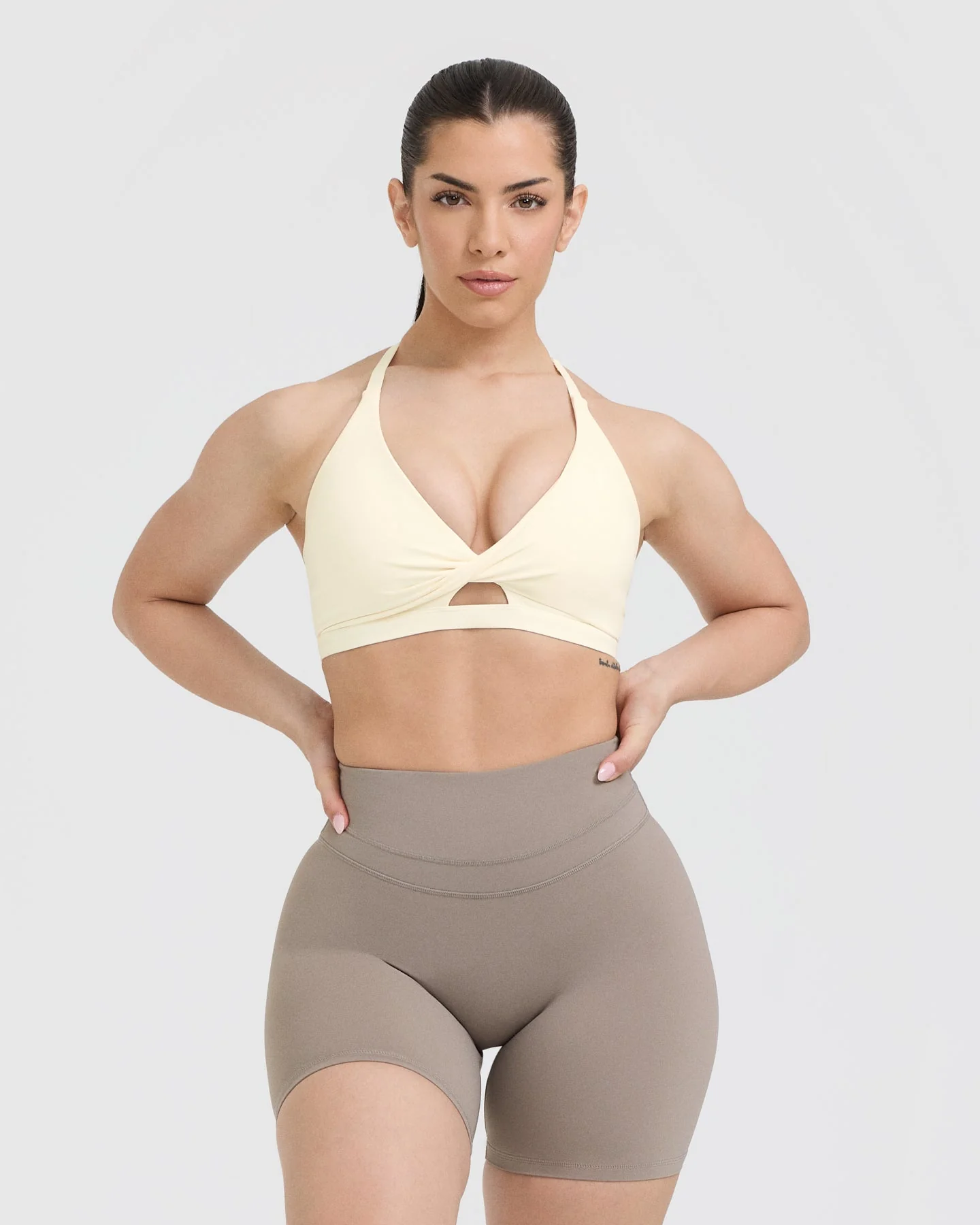 UnifiedMove™ Twist Sports Bra | Off White