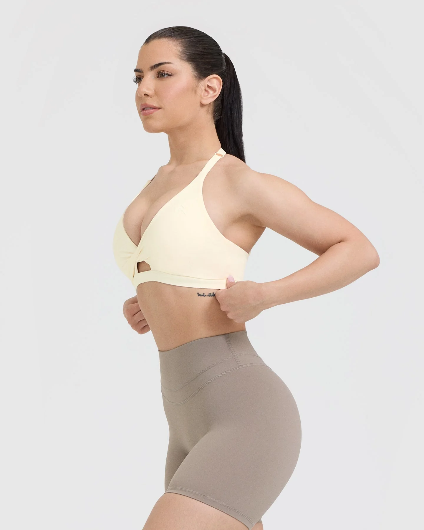 UnifiedMove™ Twist Sports Bra | Off White - Image 3