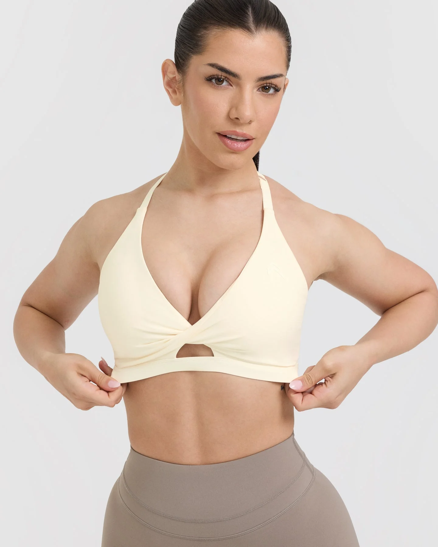 UnifiedMove™ Twist Sports Bra | Off White - Image 4