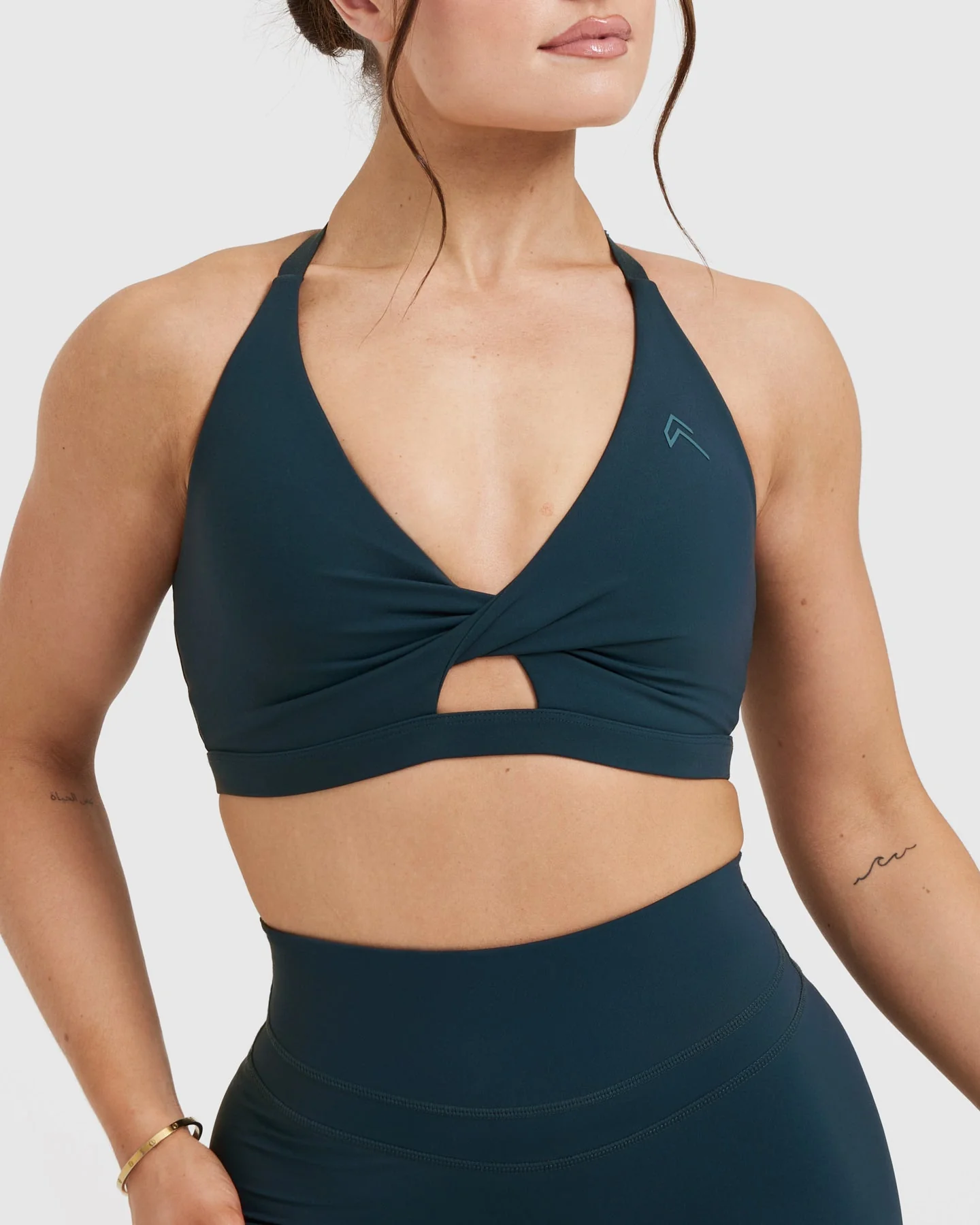 UnifiedMove™ Twist Sports Bra | Oil Blue - Image 4