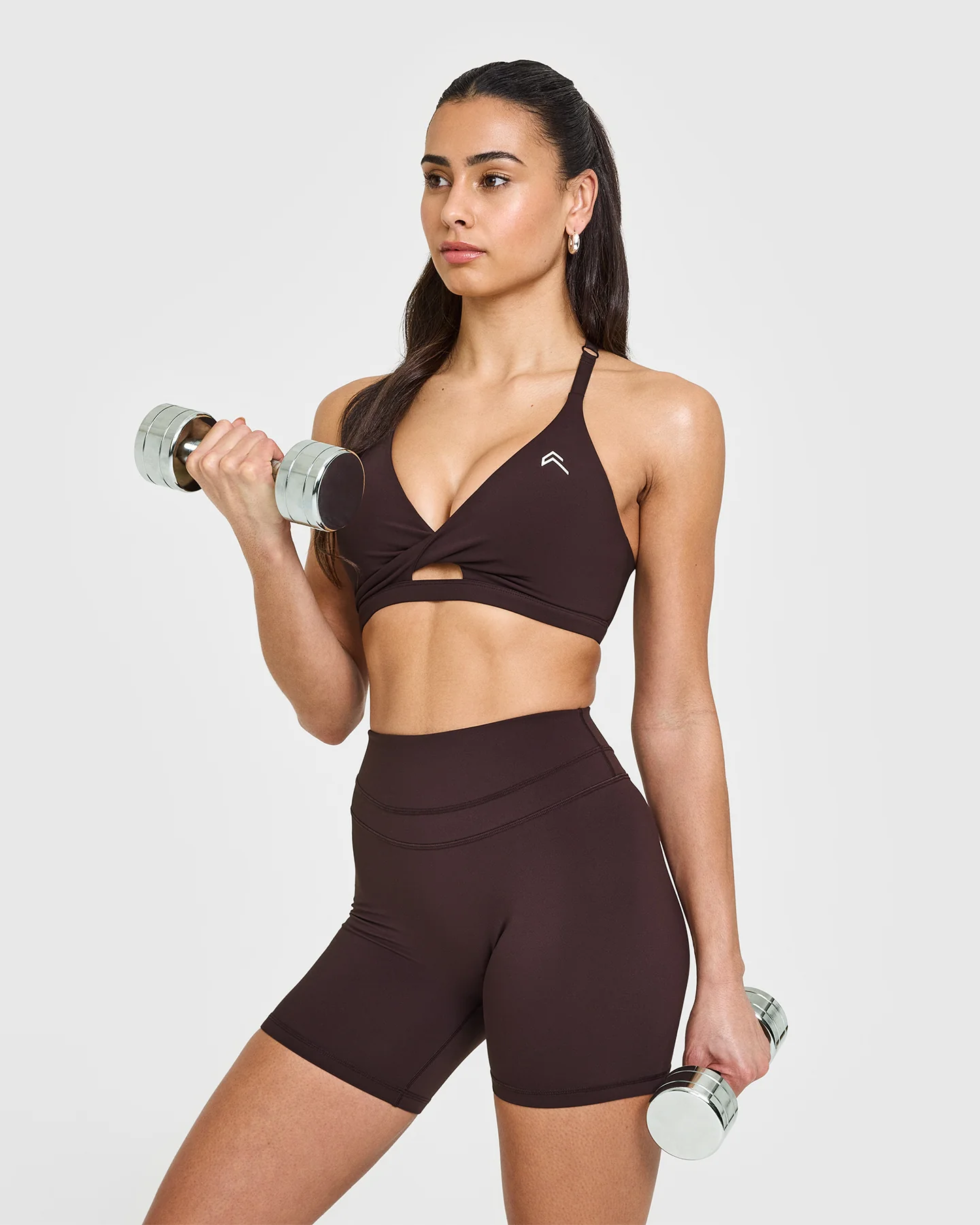 UnifiedMove™ Twist Sports Bra | Plum Brown - Image 5