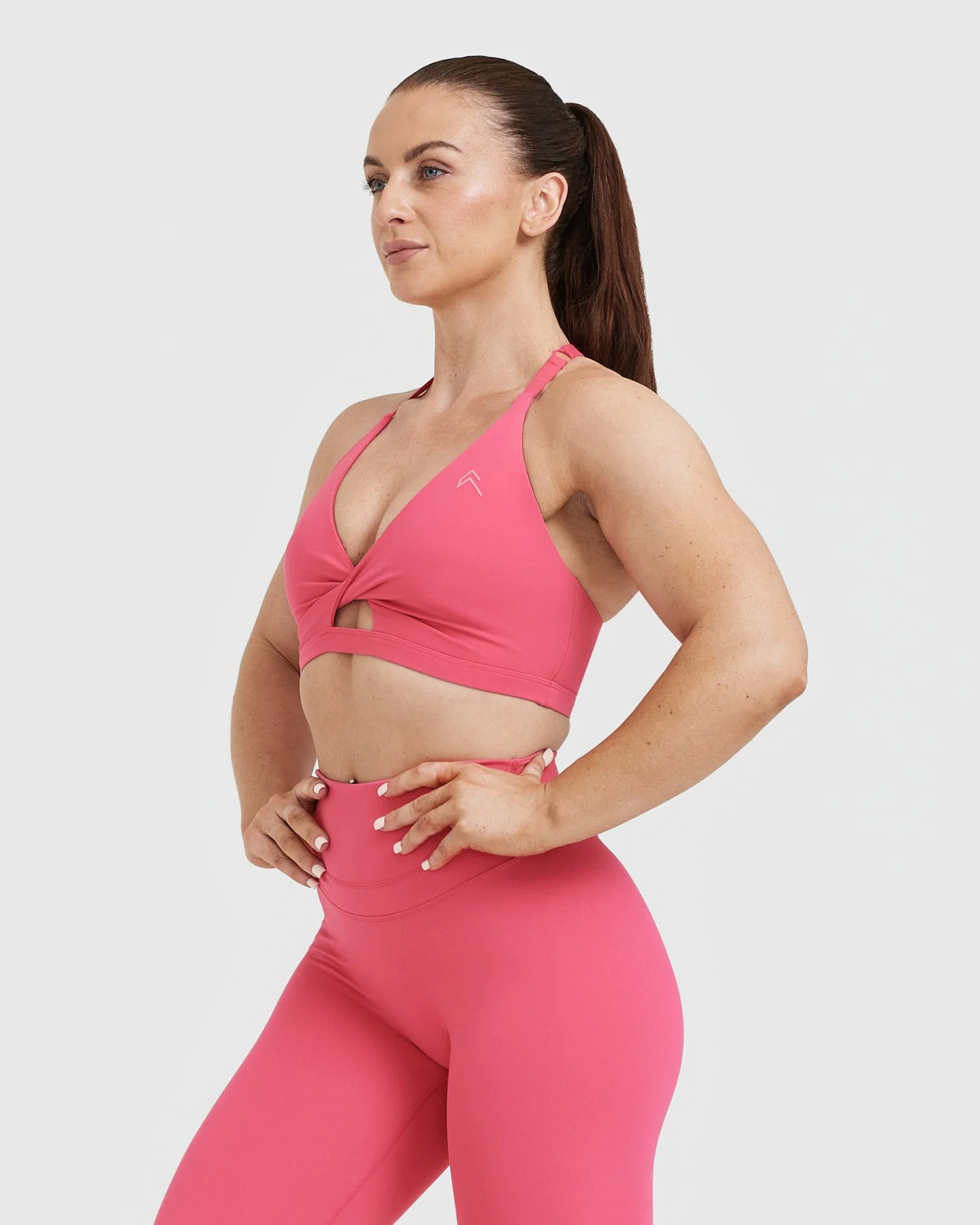 UnifiedMove™ Twist Sports Bra | Velvet Pink - Image 3