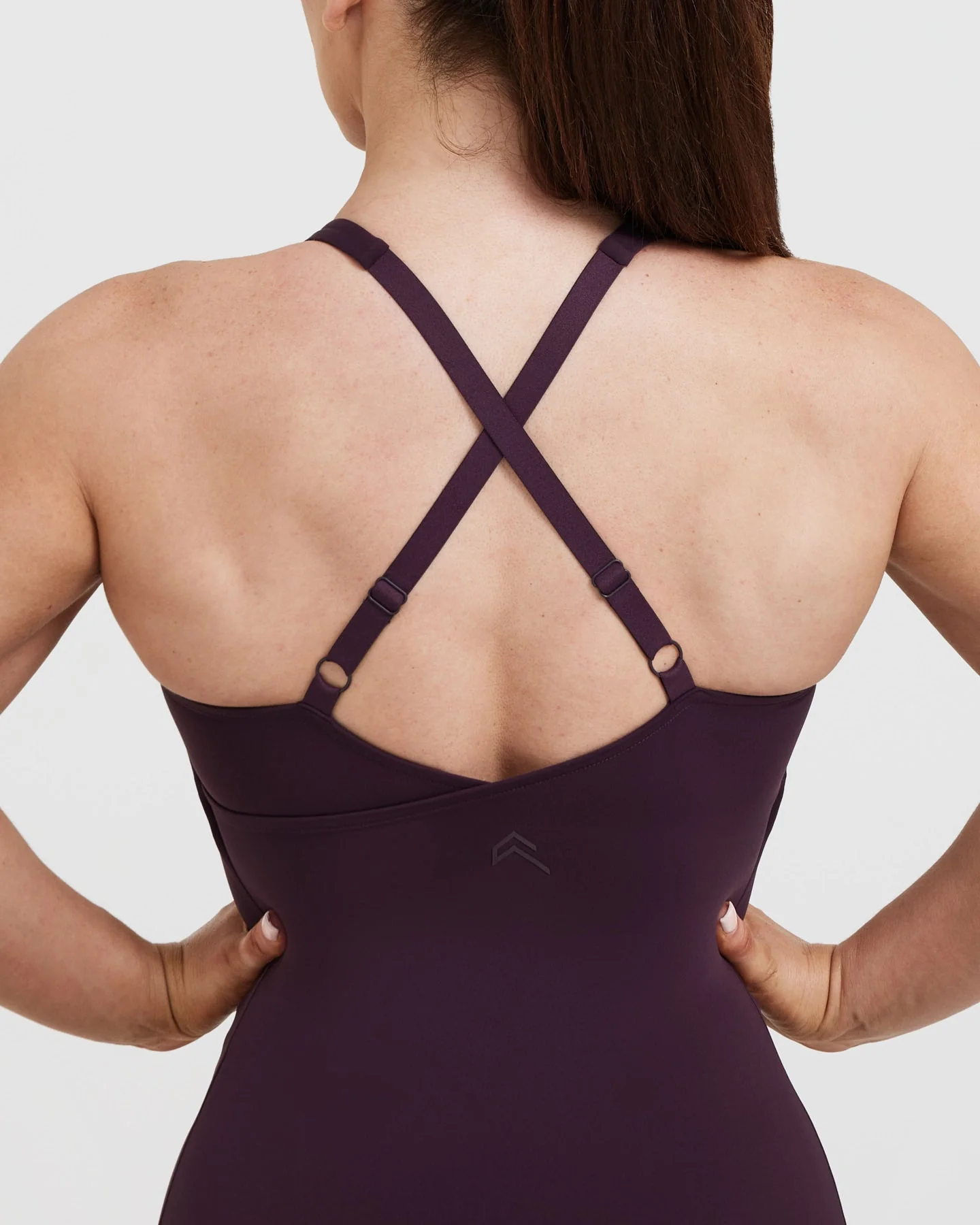 UnifiedMove™ V Neck Cross Back Vest | Blackberry Purple - Image 5