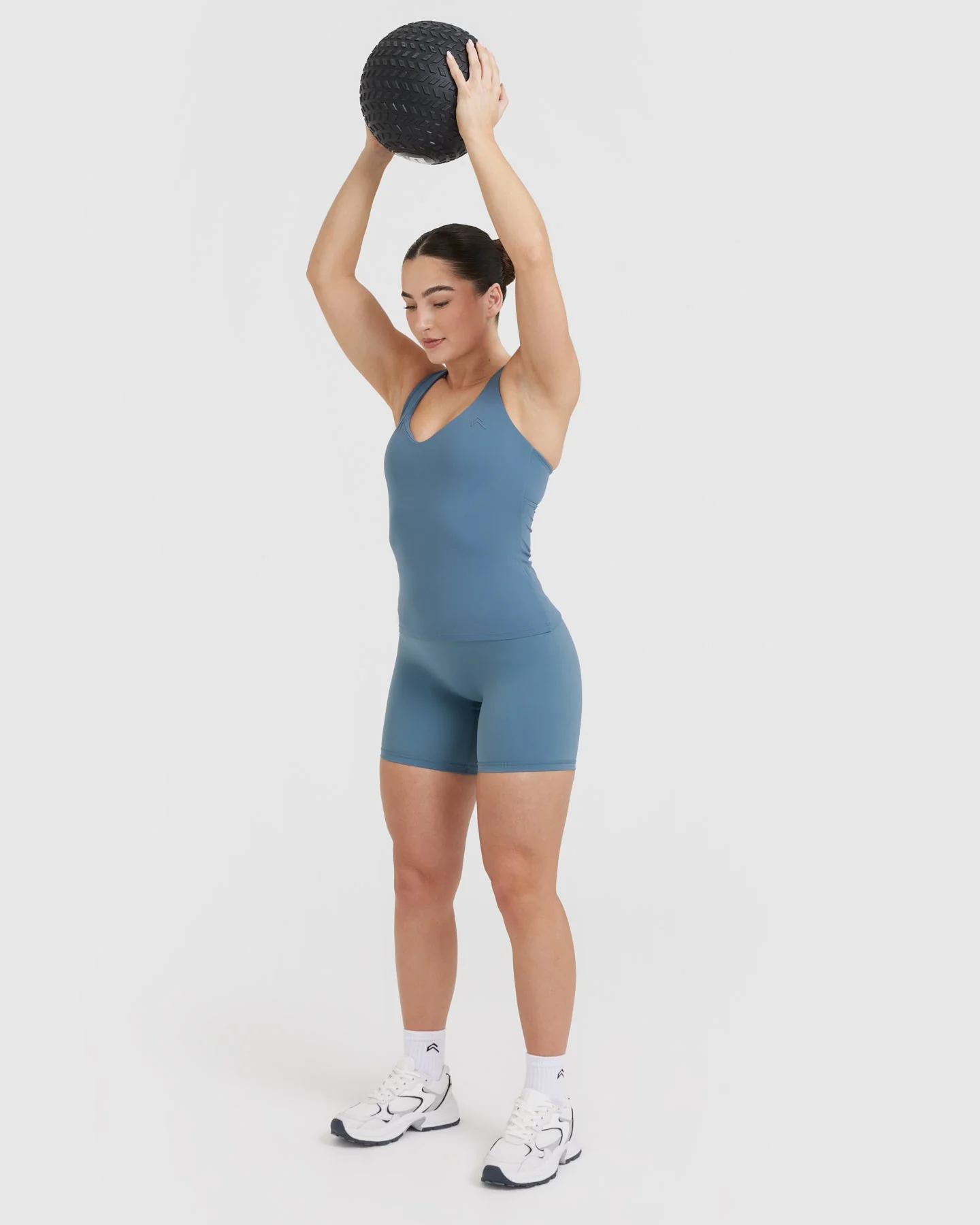 UnifiedMove™ V Neck Cross Back Vest | Moonstone Blue - Image 6