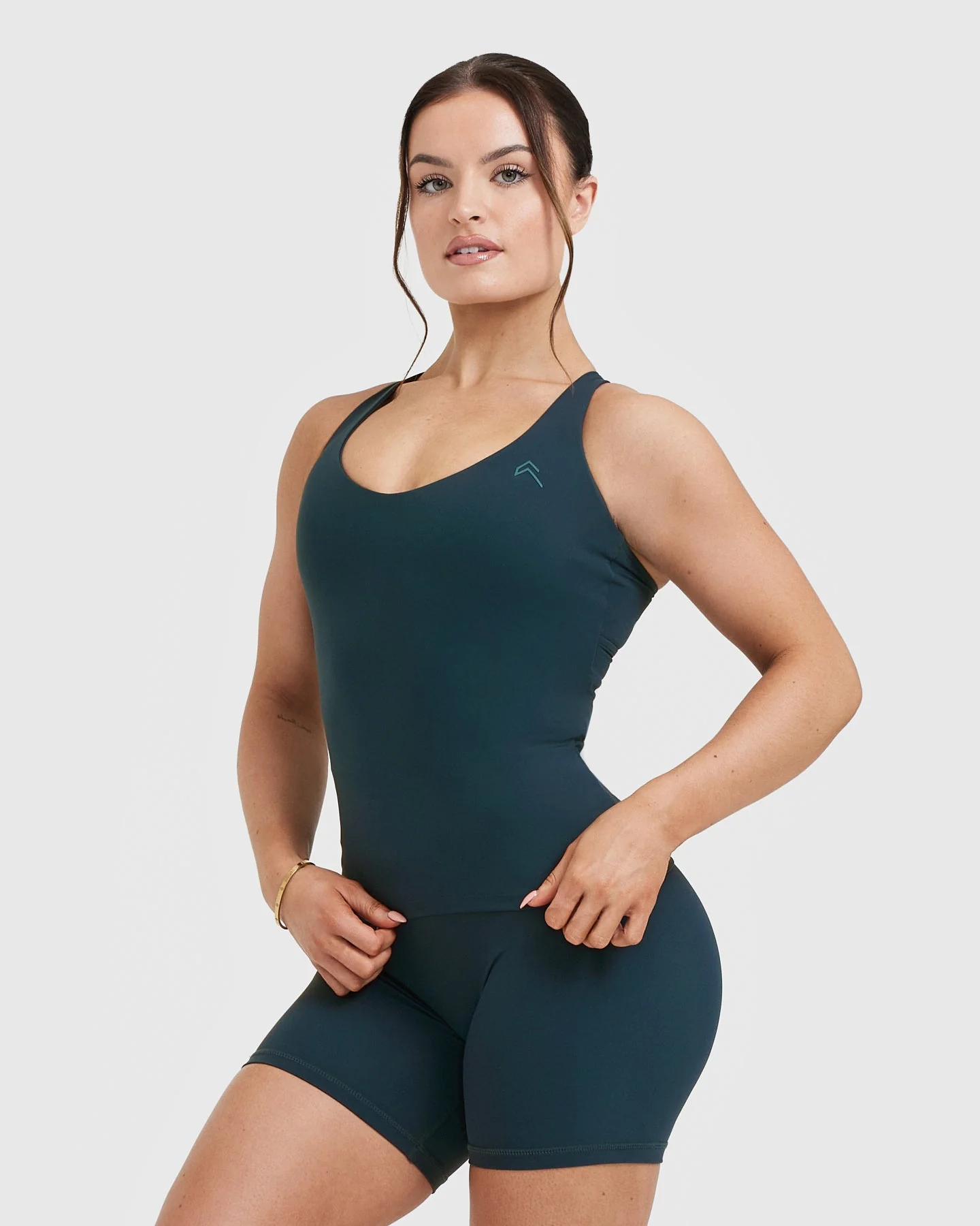 UnifiedMove™ V Neck Cross Back Vest | Oil Blue - Image 3