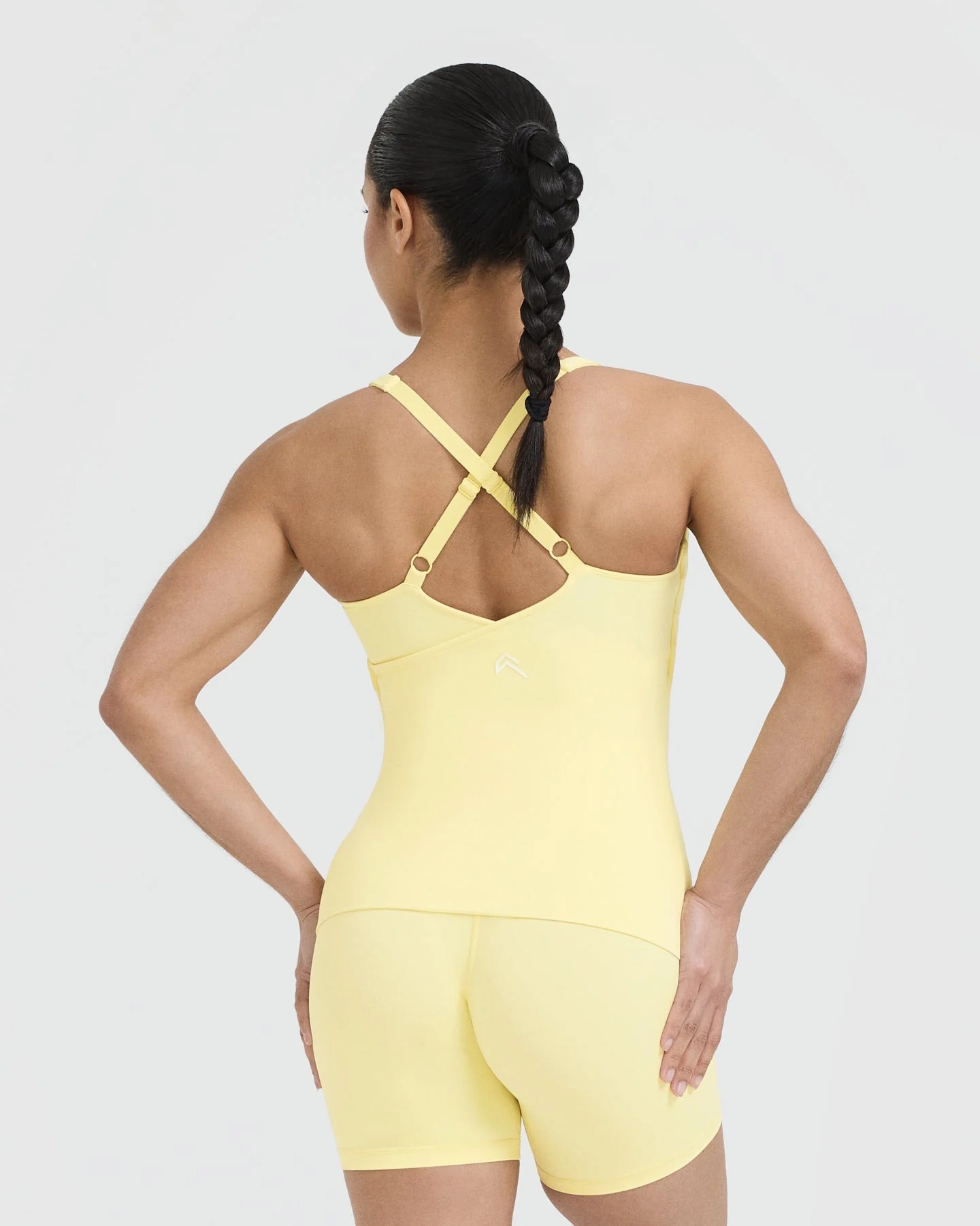 UnifiedMove™ V Neck Cross Back Vest | Sherbert Yellow - Image 2