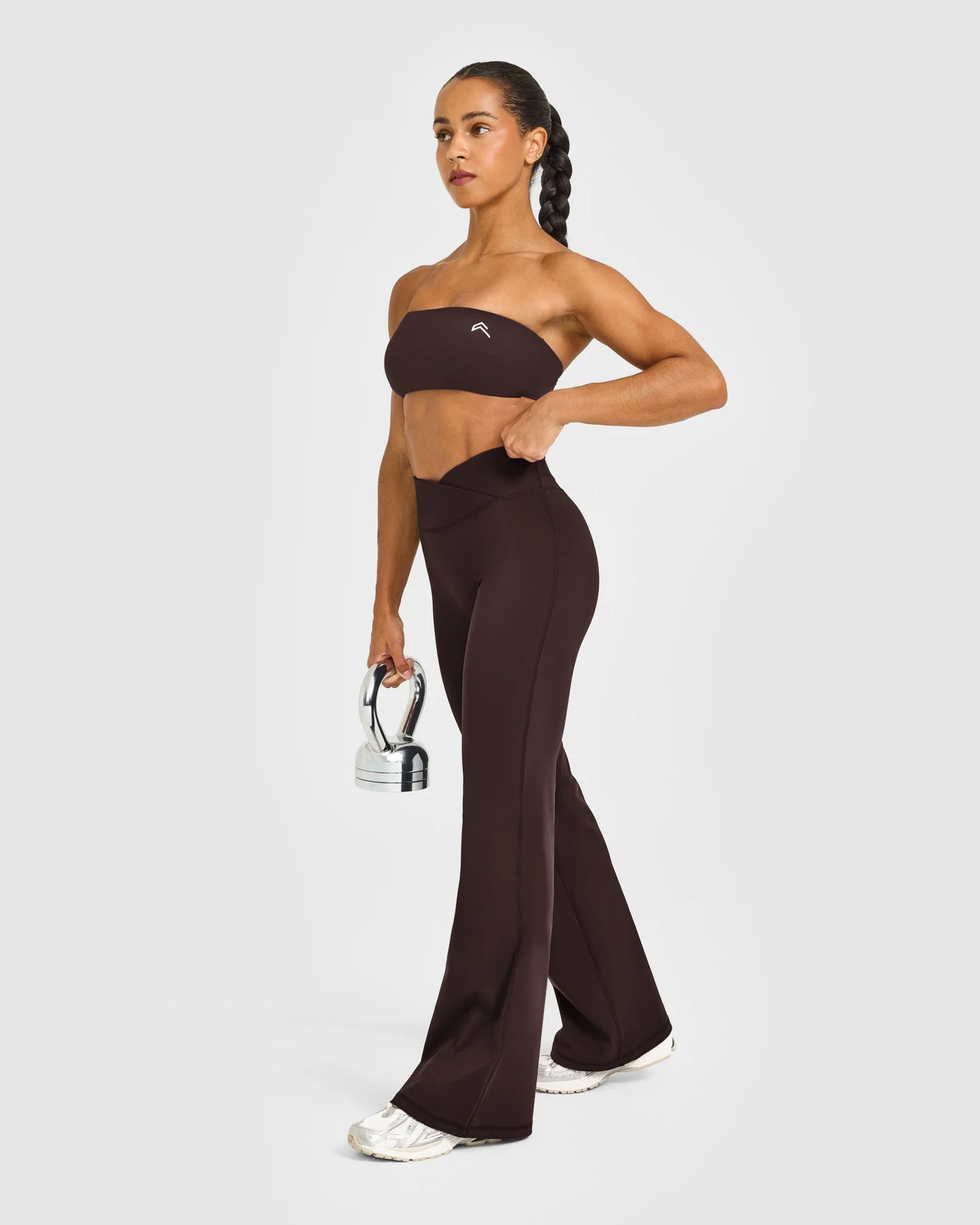 UnifiedMove™ Wrap Flared Bottoms | 70% Cocoa - Image 3
