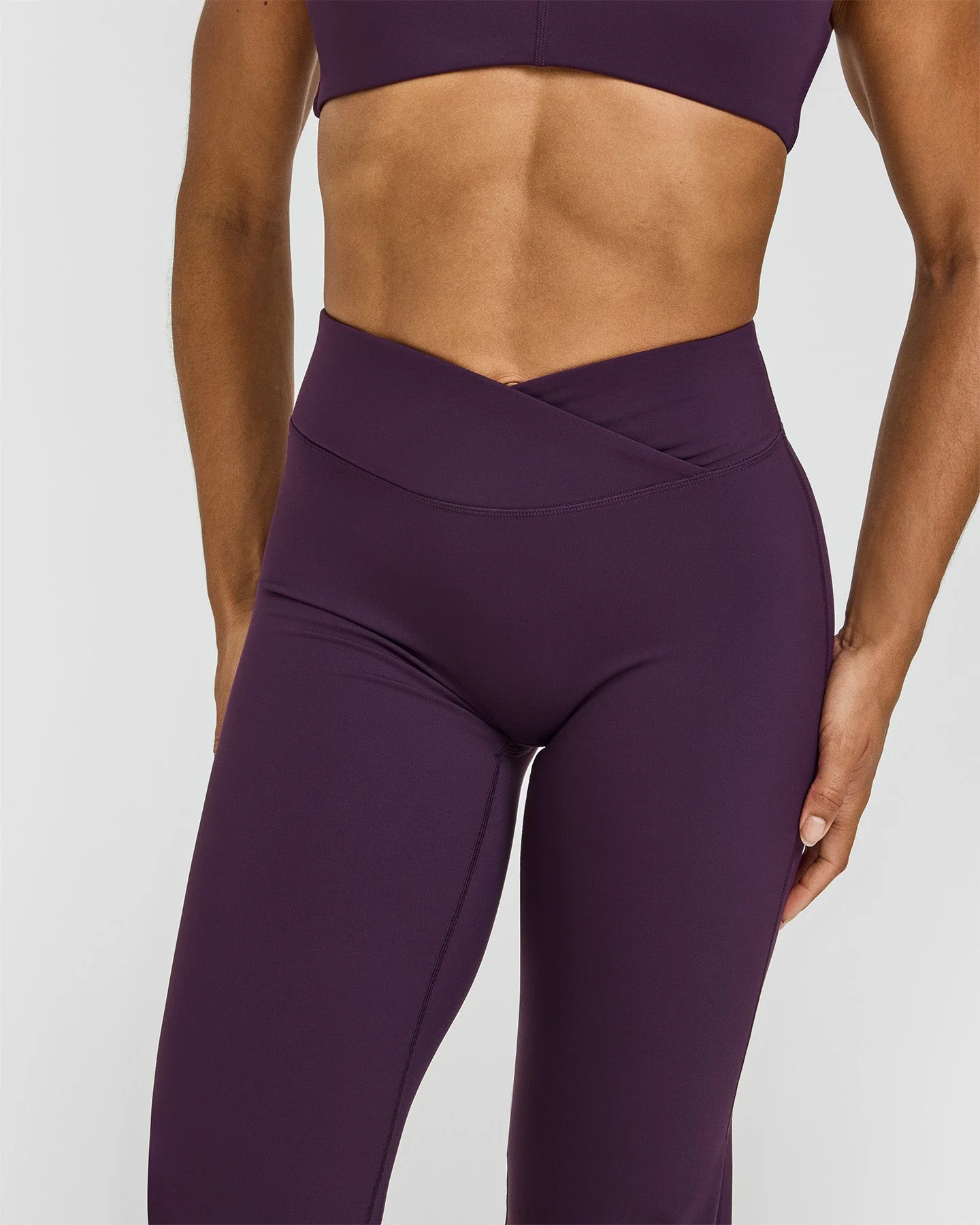 UnifiedMove™ Wrap Flared Bottoms | Blackberry Purple - Image 4