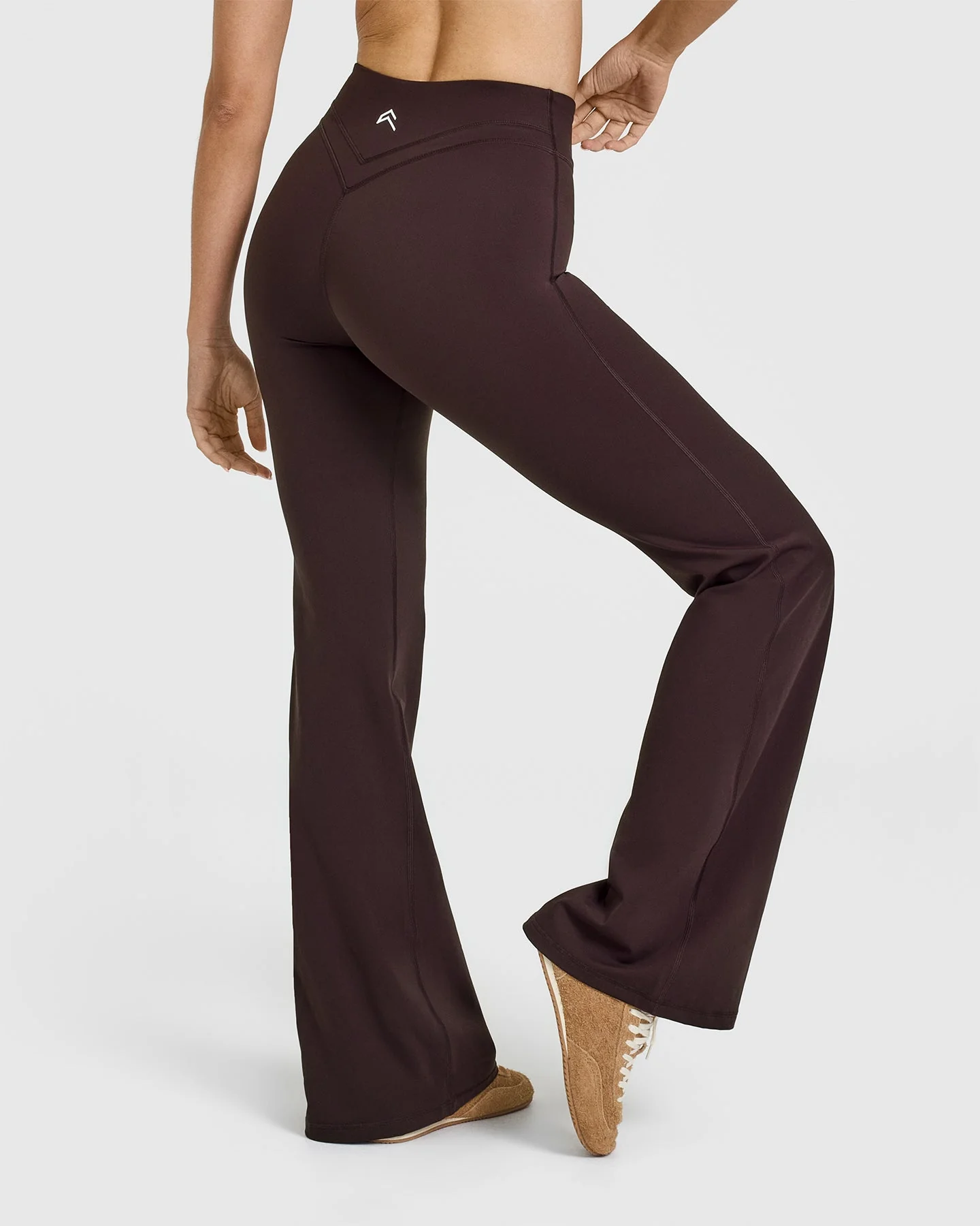 UnifiedMove™ Wrap Flared Bottoms | Plum Brown - Image 2