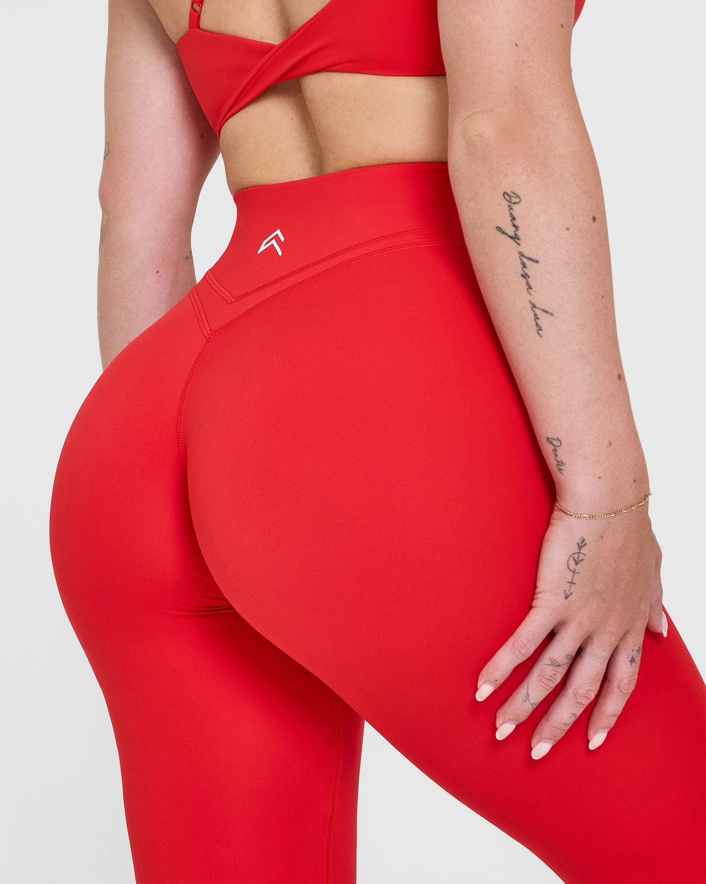UnifiedMove™ Wrap Leggings | Muscle Mommy Red - Image 5