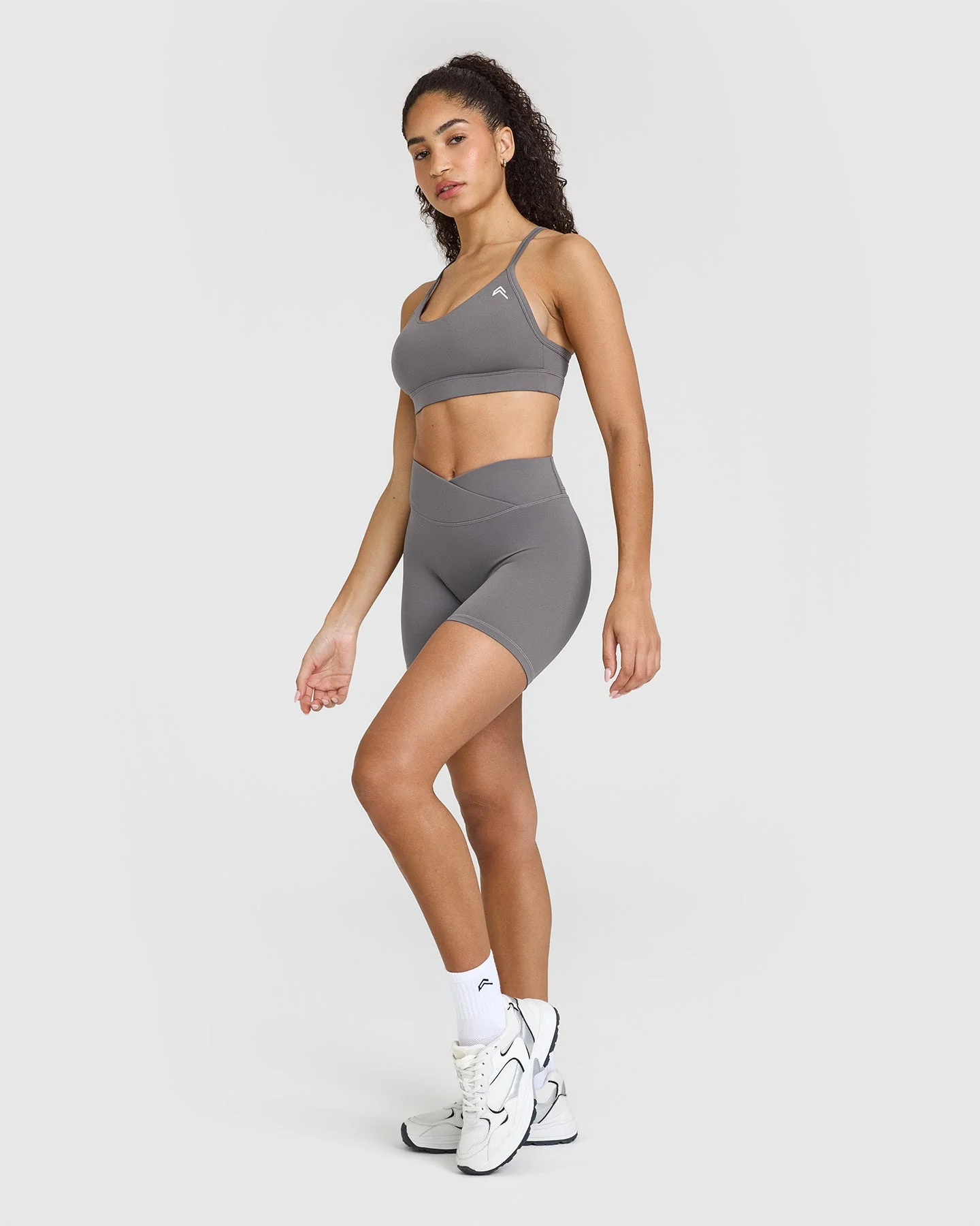 UnifiedMove™ Wrap Shorts 6" | Ash Grey - Image 3
