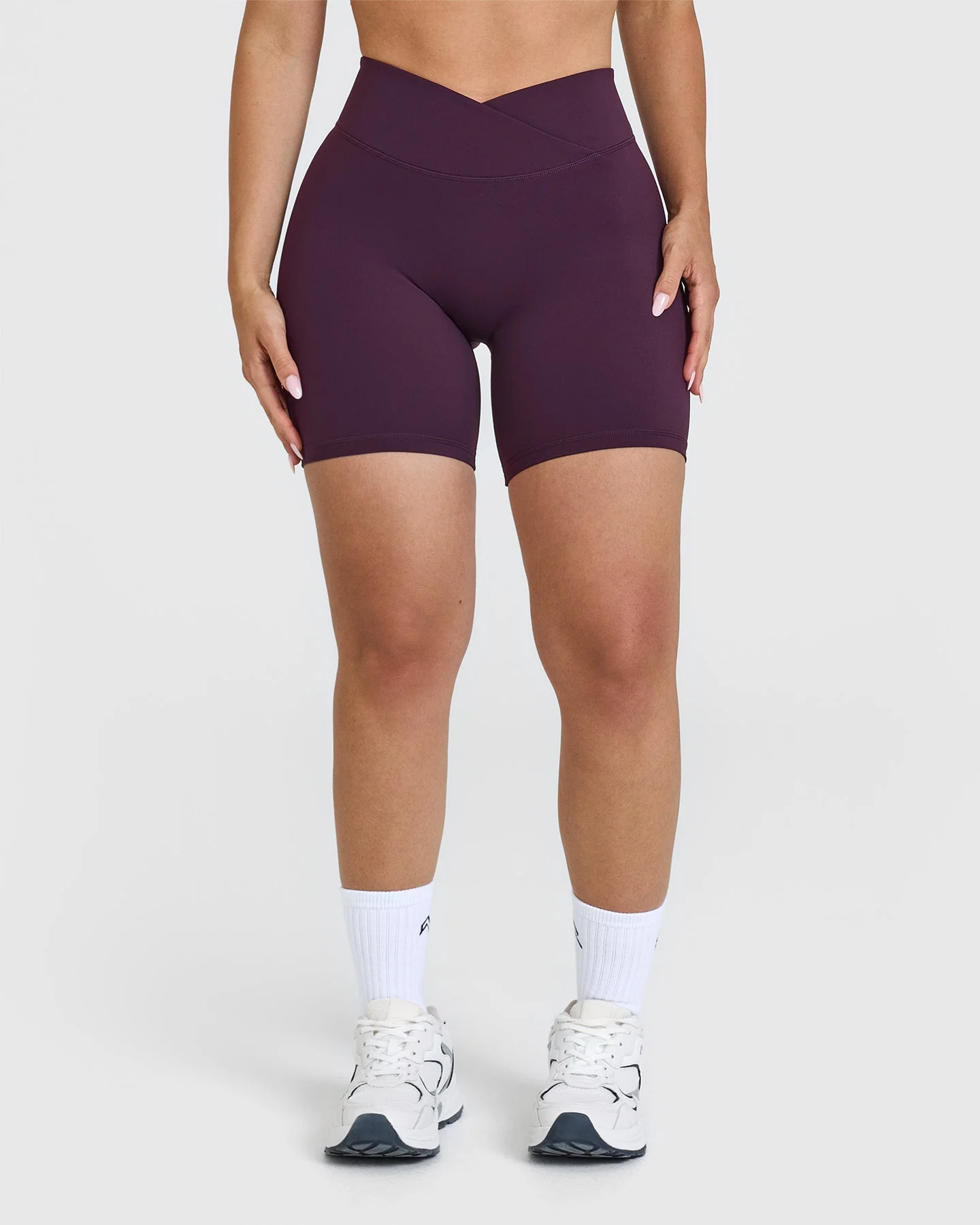 UnifiedMove™ Wrap Shorts 6" | Blackberry Purple