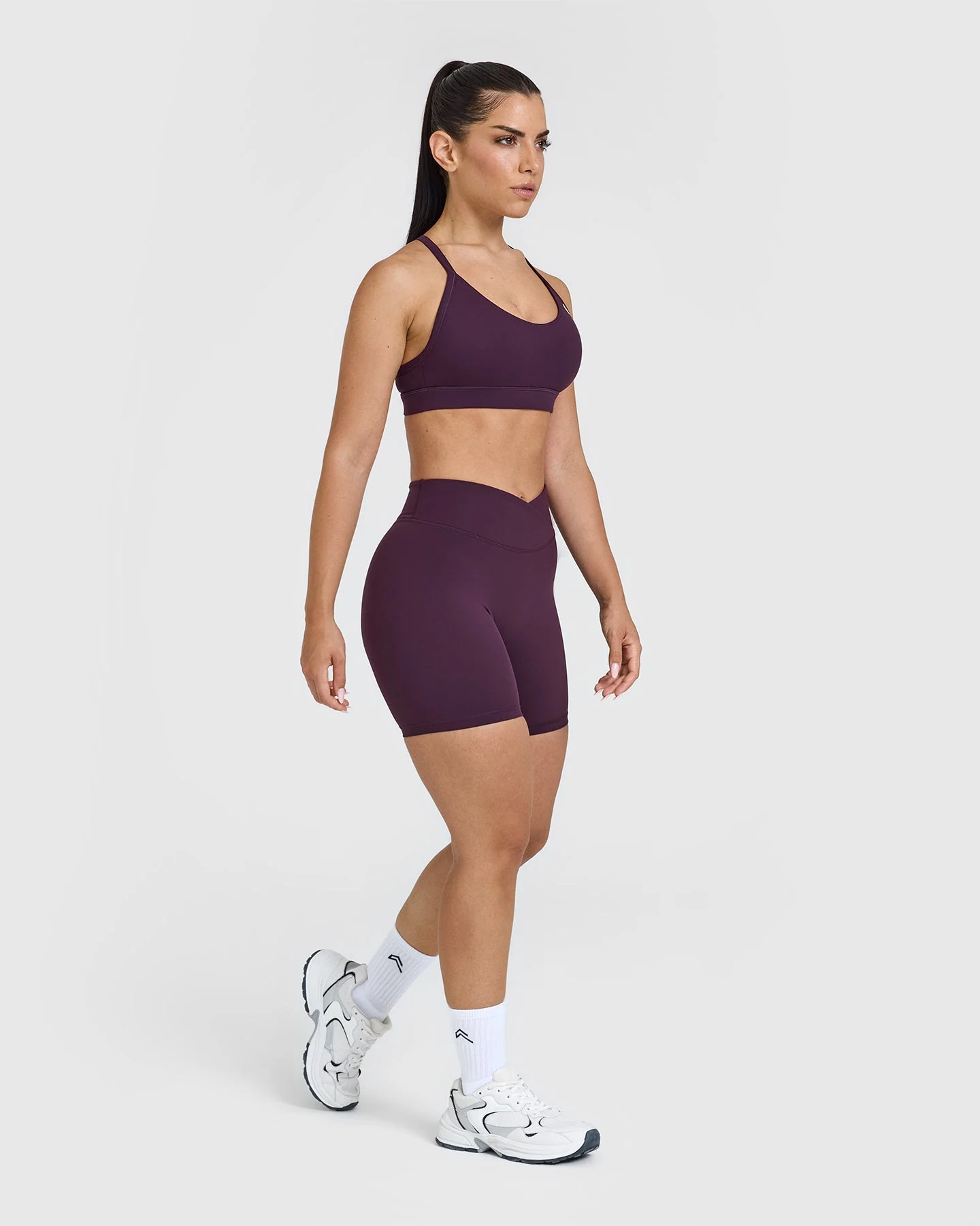 UnifiedMove™ Wrap Shorts 6" | Blackberry Purple - Image 3