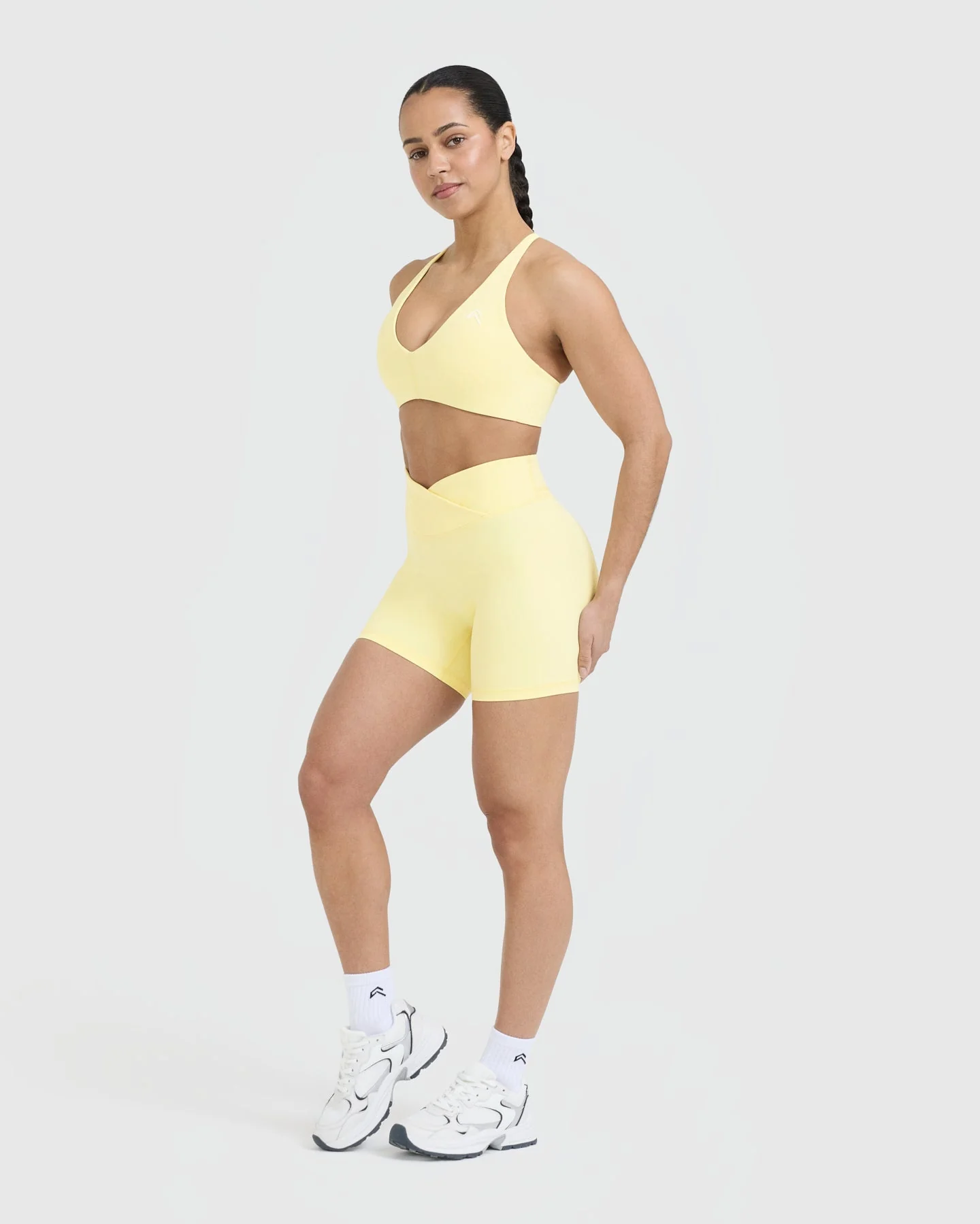 UnifiedMove™ Wrap Shorts 6" | Sherbert Yellow - Image 3